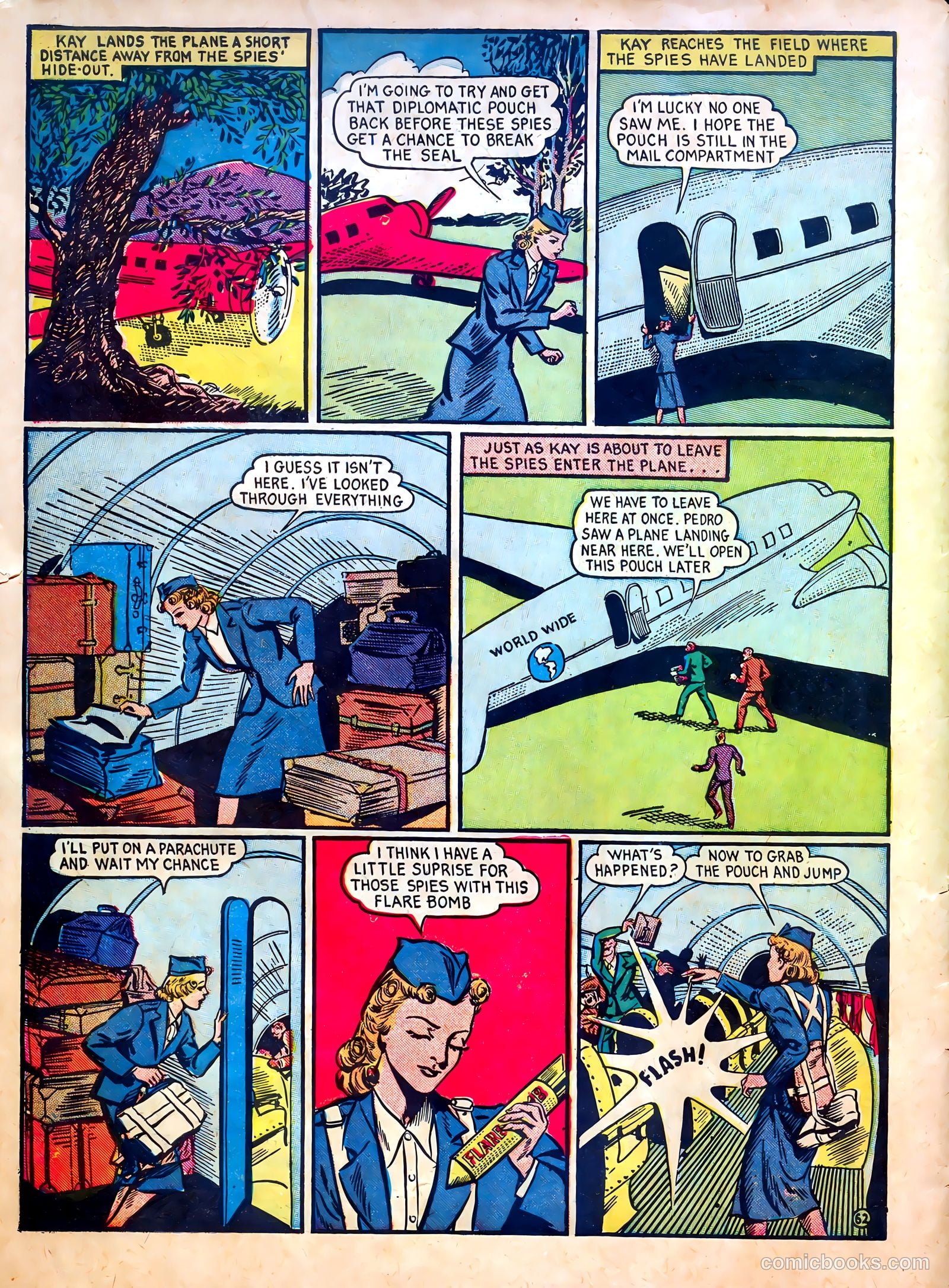 Our Flag Comics #1 (1941) — page 64 of 68