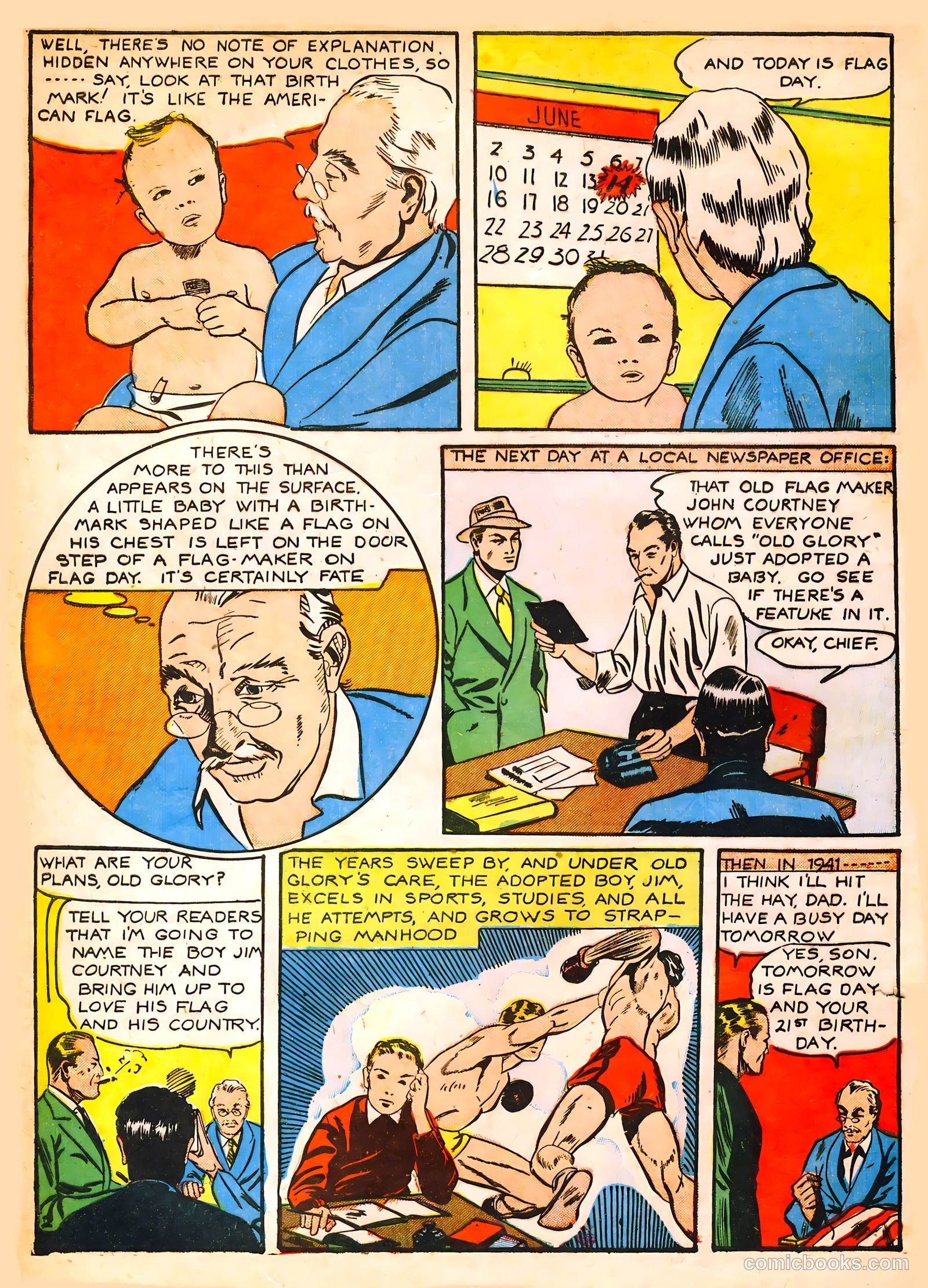 Our Flag Comics #2 (1941) — page 3 of 66
