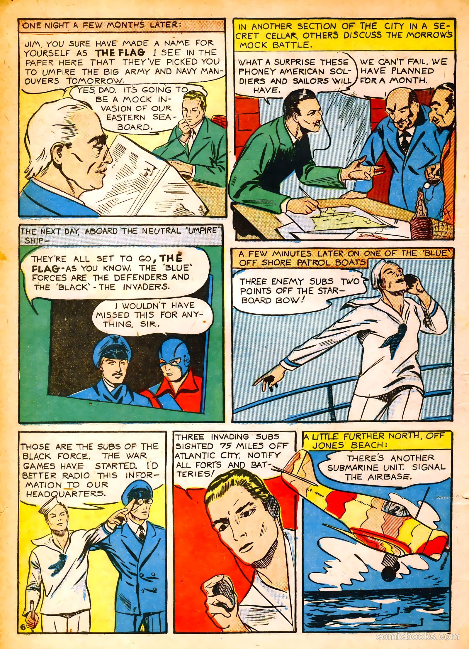 Our Flag Comics #2 (1941) — page 7 of 66