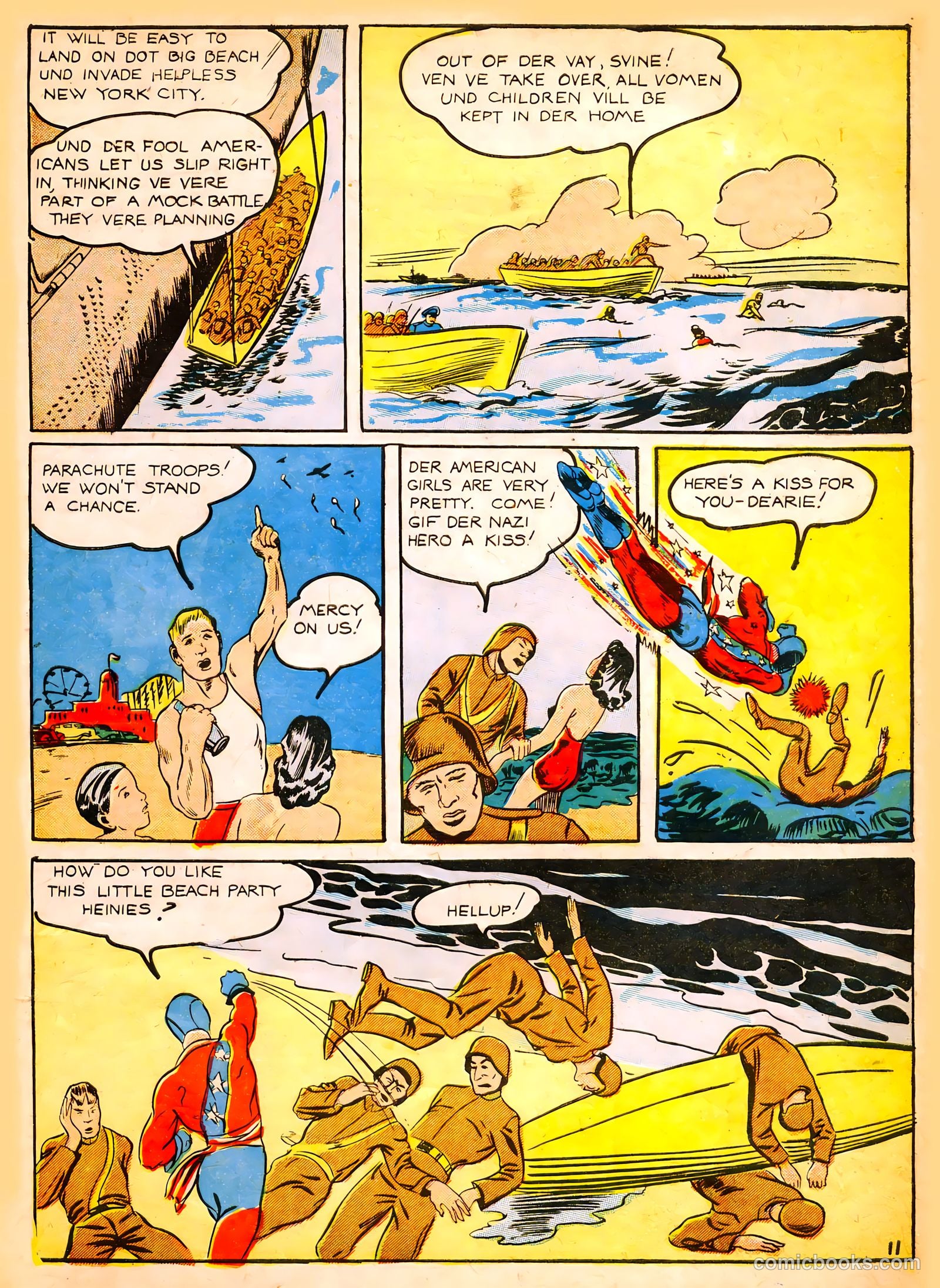 Our Flag Comics #2 (1941) — page 12 of 66