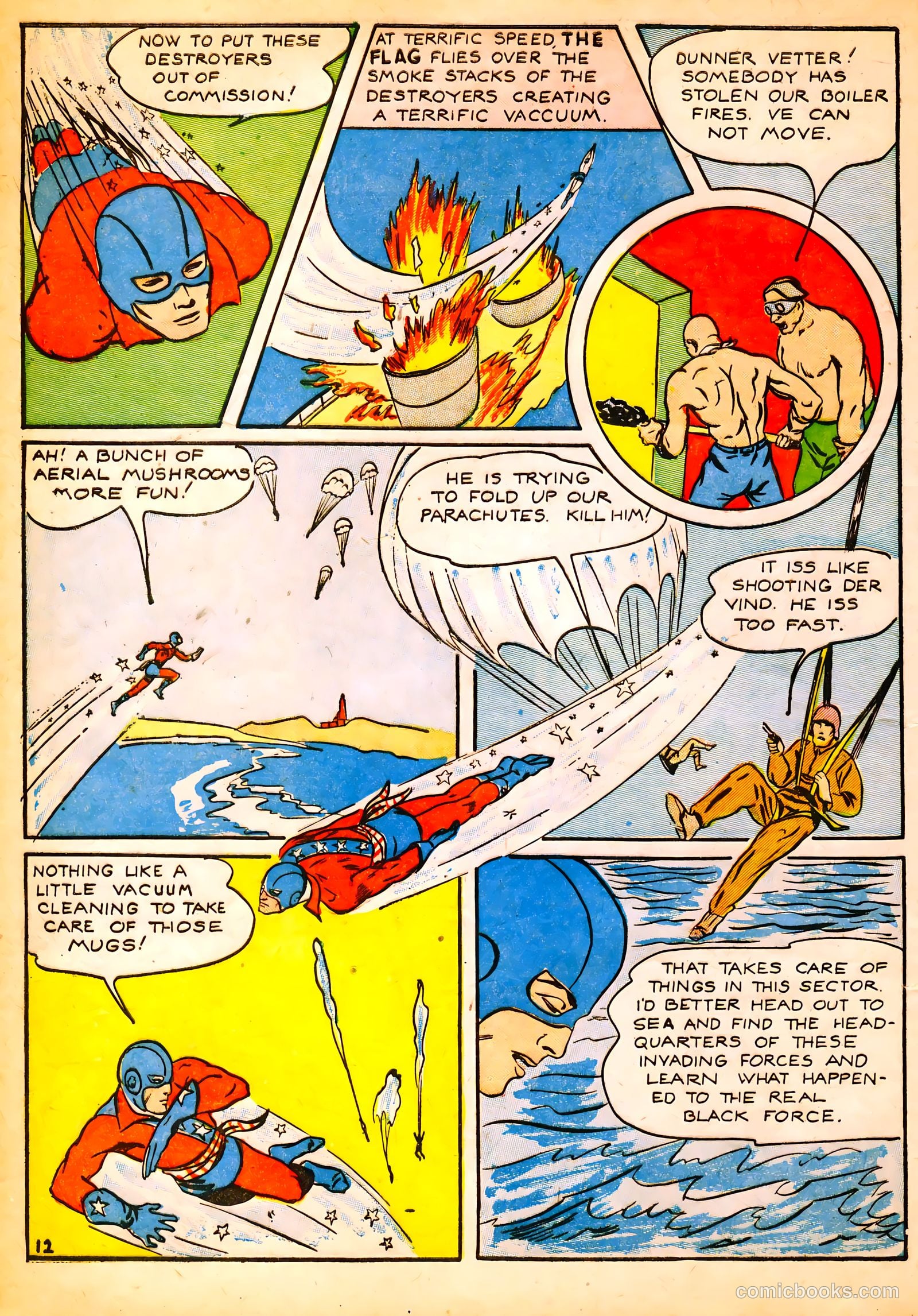 Our Flag Comics #2 (1941) — page 13 of 66
