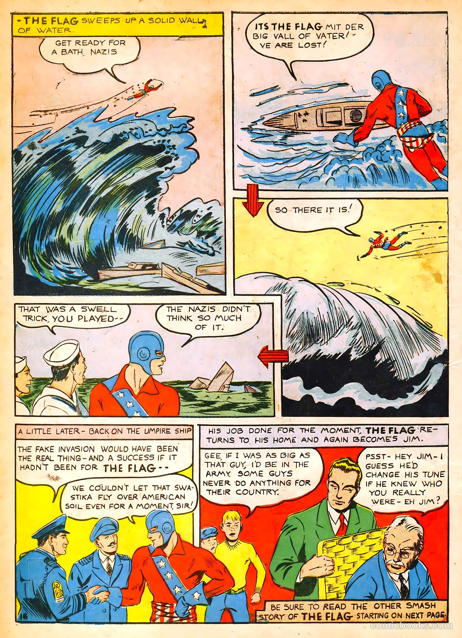 Our Flag Comics #2 (1941) — page 17 of 66