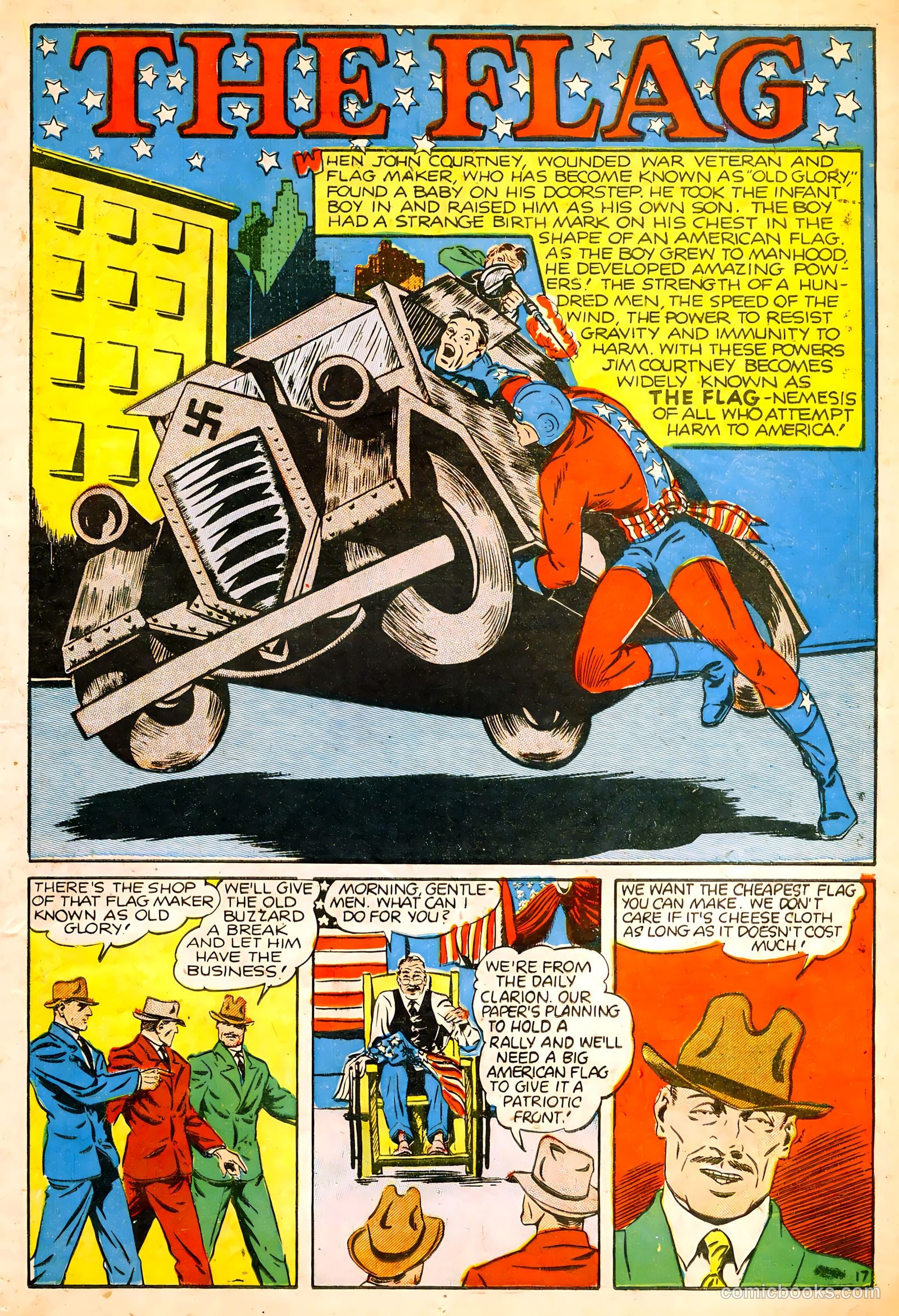 Our Flag Comics #2 (1941) — page 18 of 66