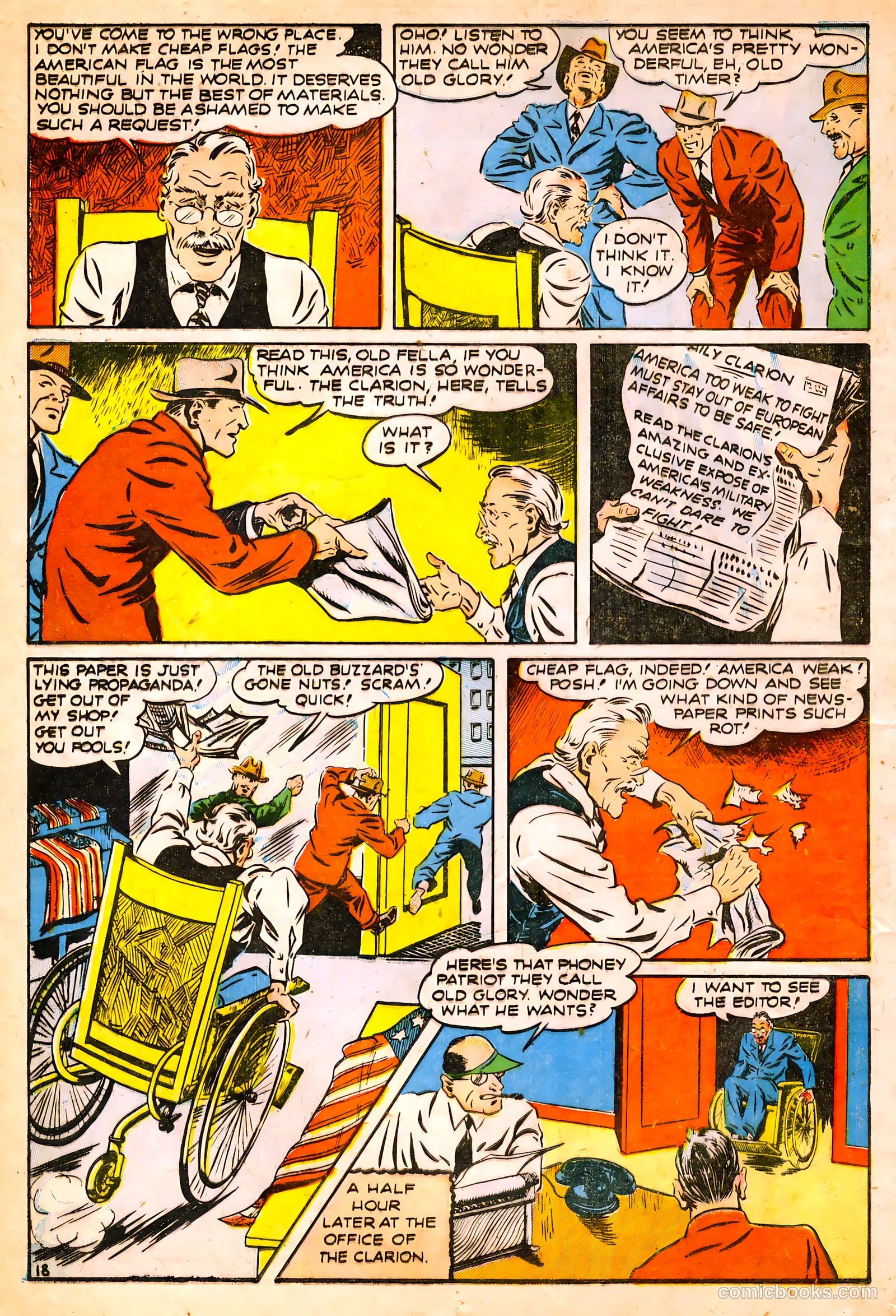Our Flag Comics #2 (1941) — page 19 of 66