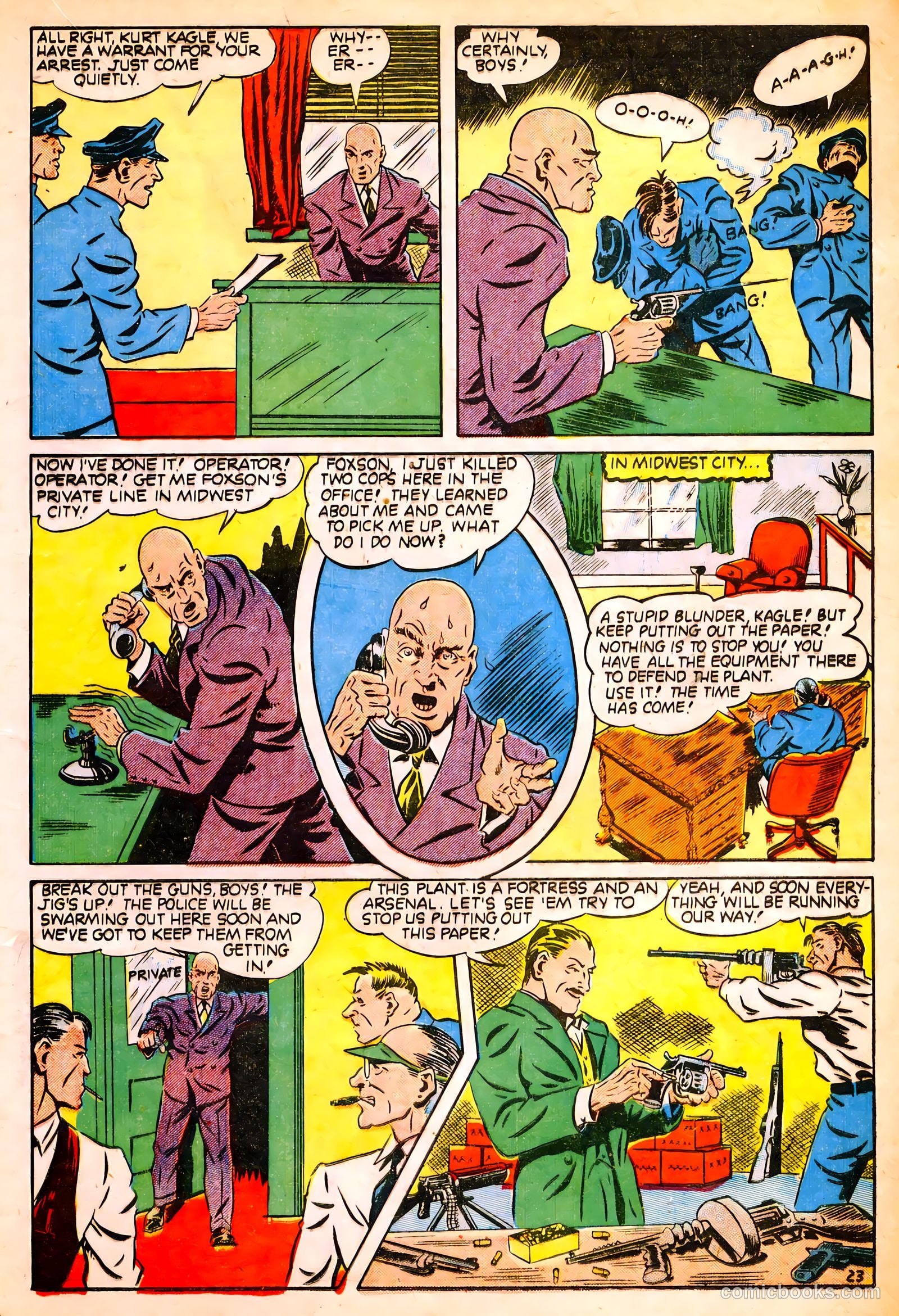 Our Flag Comics #2 (1941) — page 24 of 66