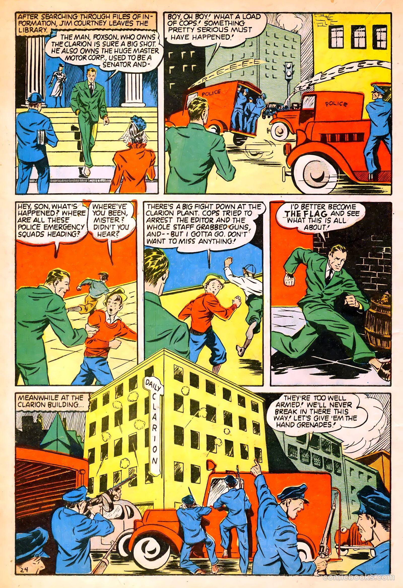 Our Flag Comics #2 (1941) — page 25 of 66