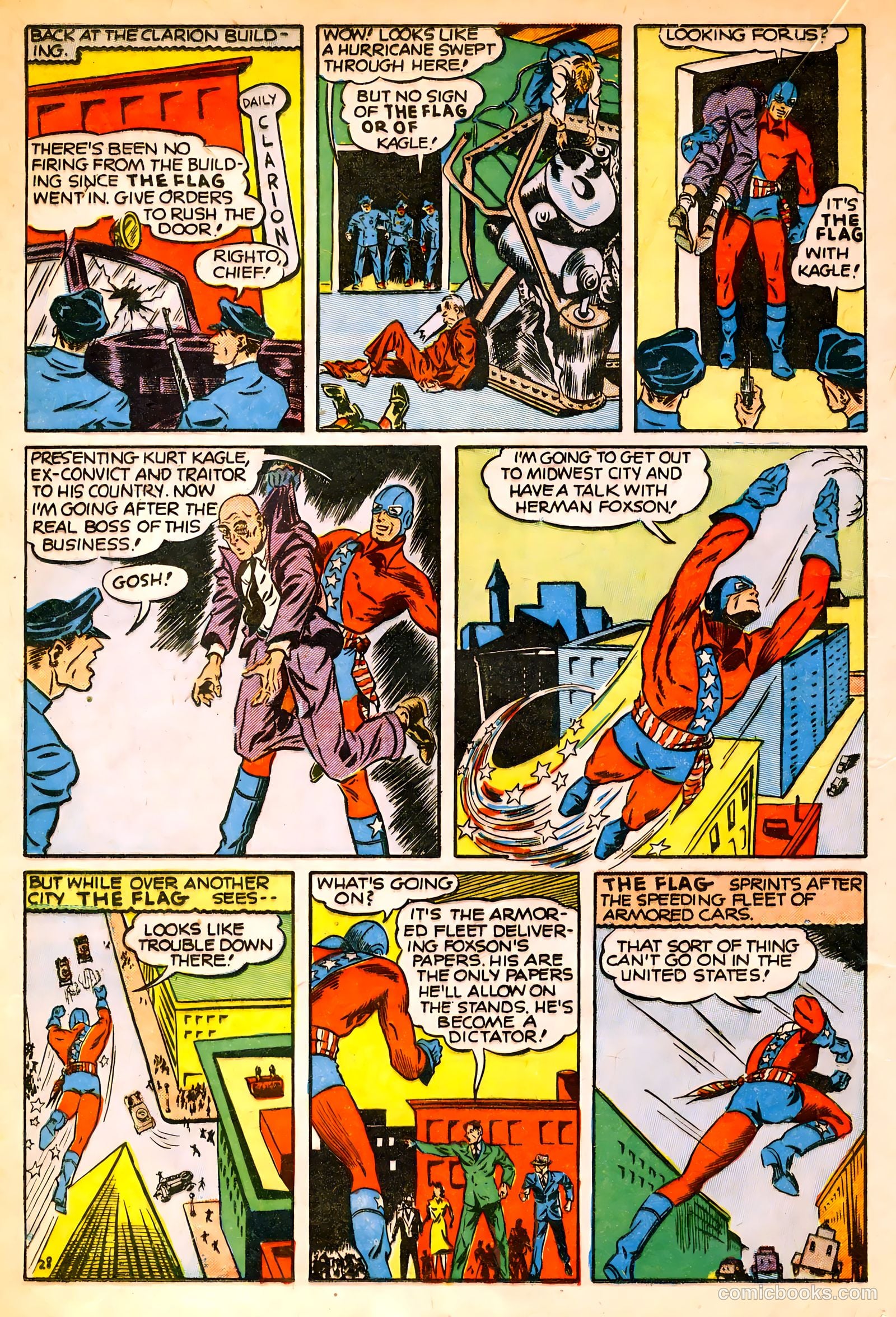 Our Flag Comics #2 (1941) — page 29 of 66