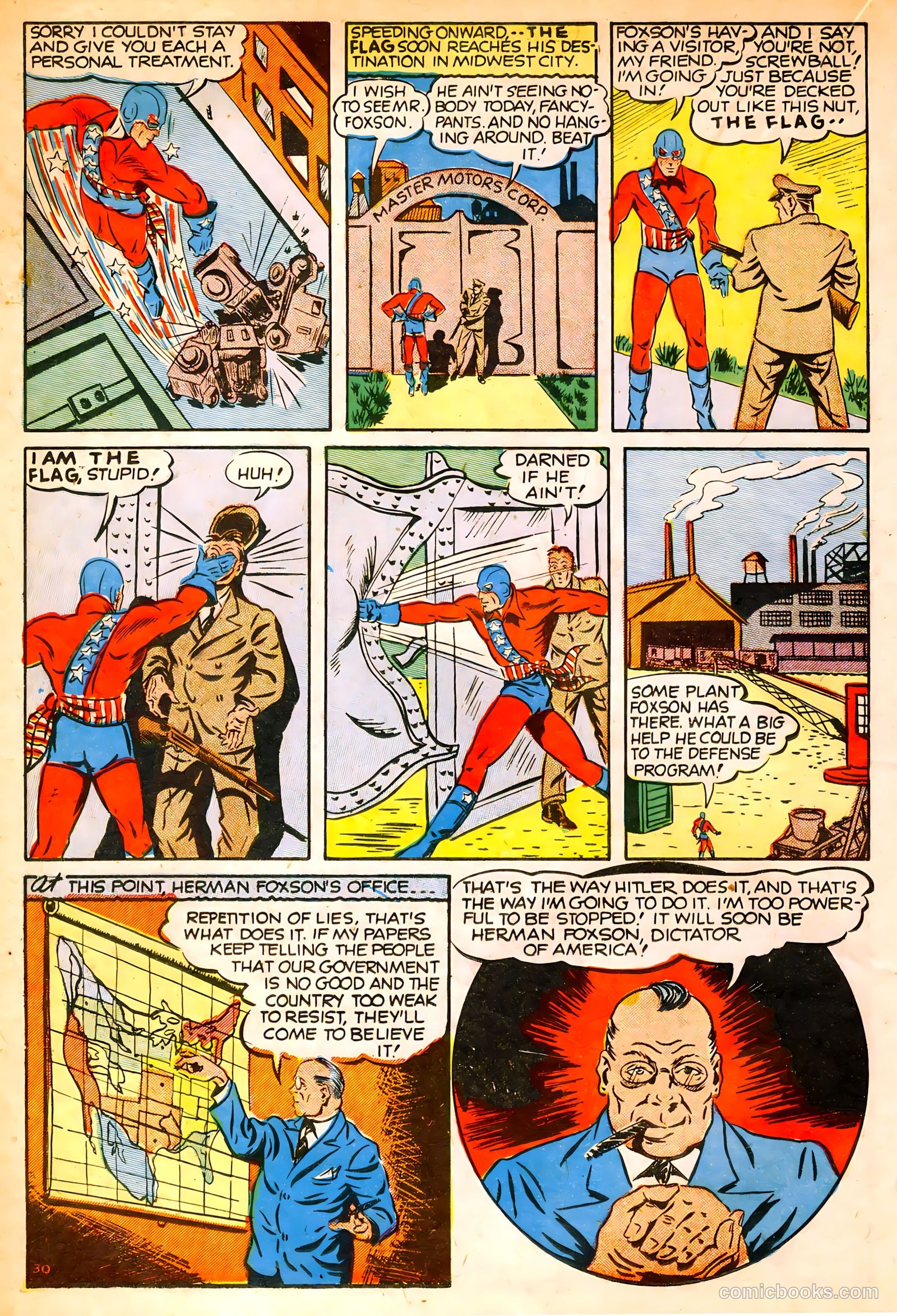 Our Flag Comics #2 (1941) — page 31 of 66