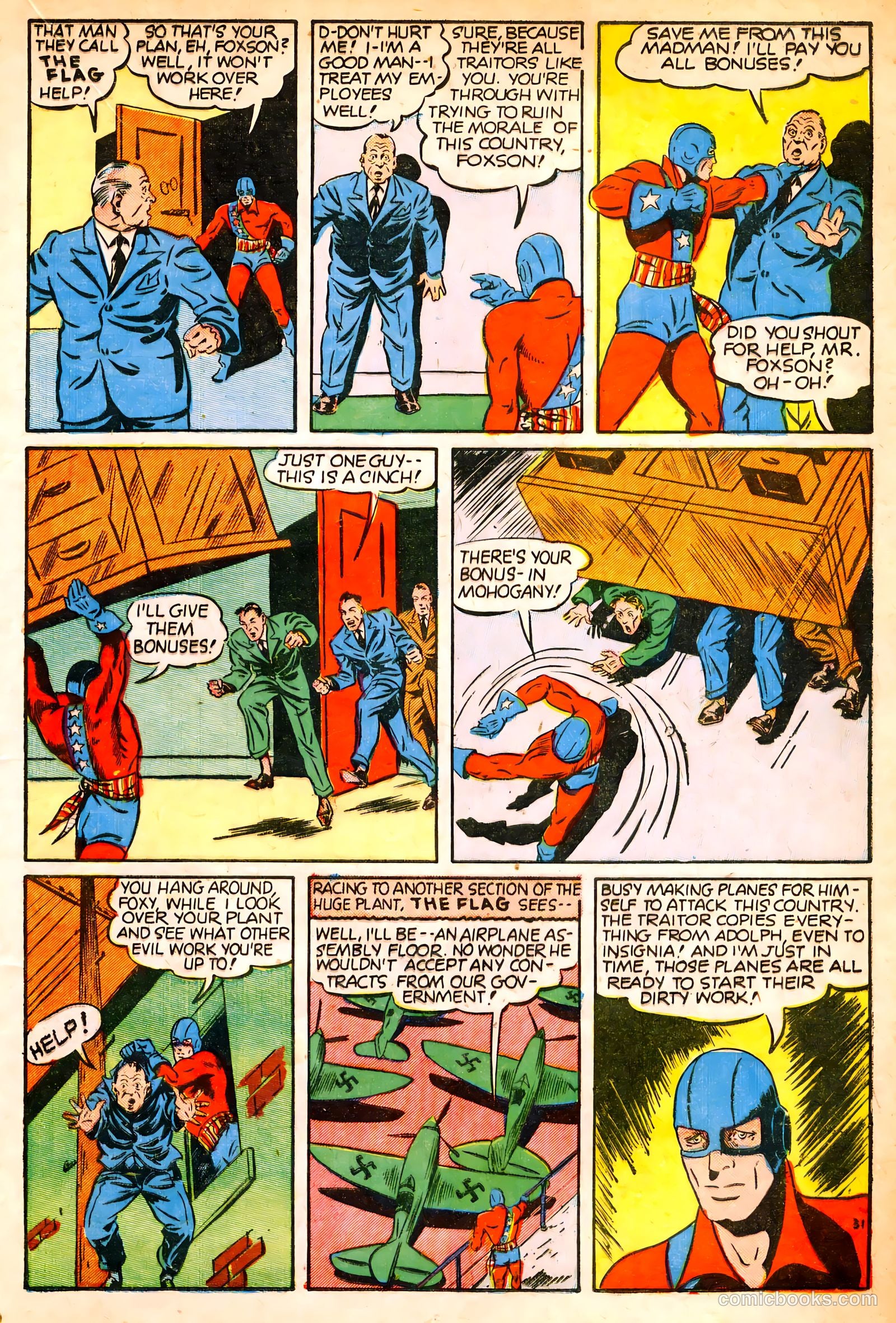 Our Flag Comics #2 (1941) — page 32 of 66