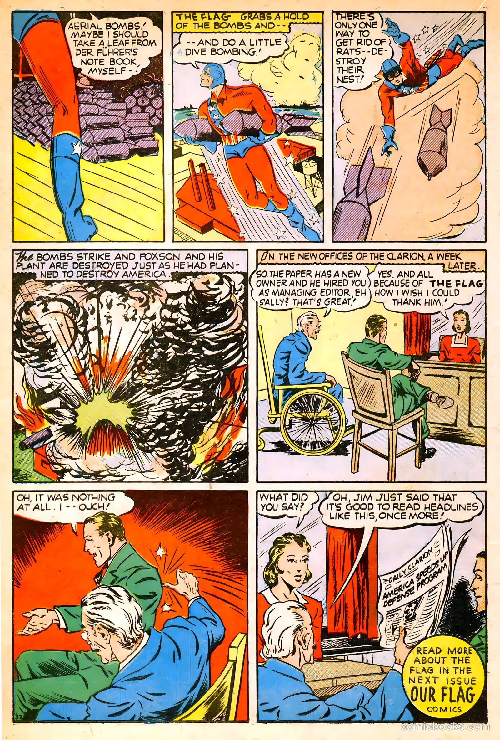 Our Flag Comics #2 (1941) — page 33 of 66
