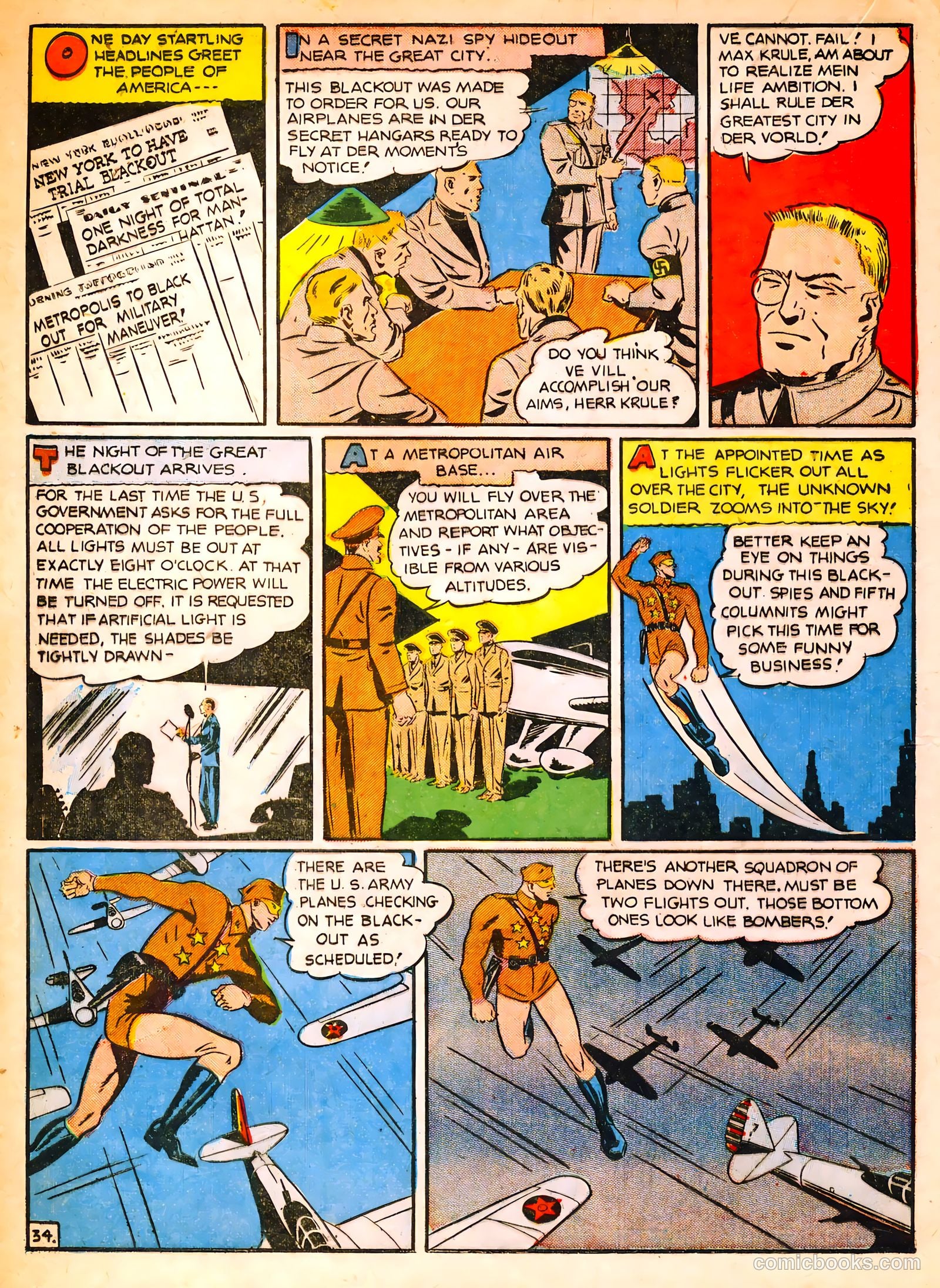 Our Flag Comics #2 (1941) — page 35 of 66