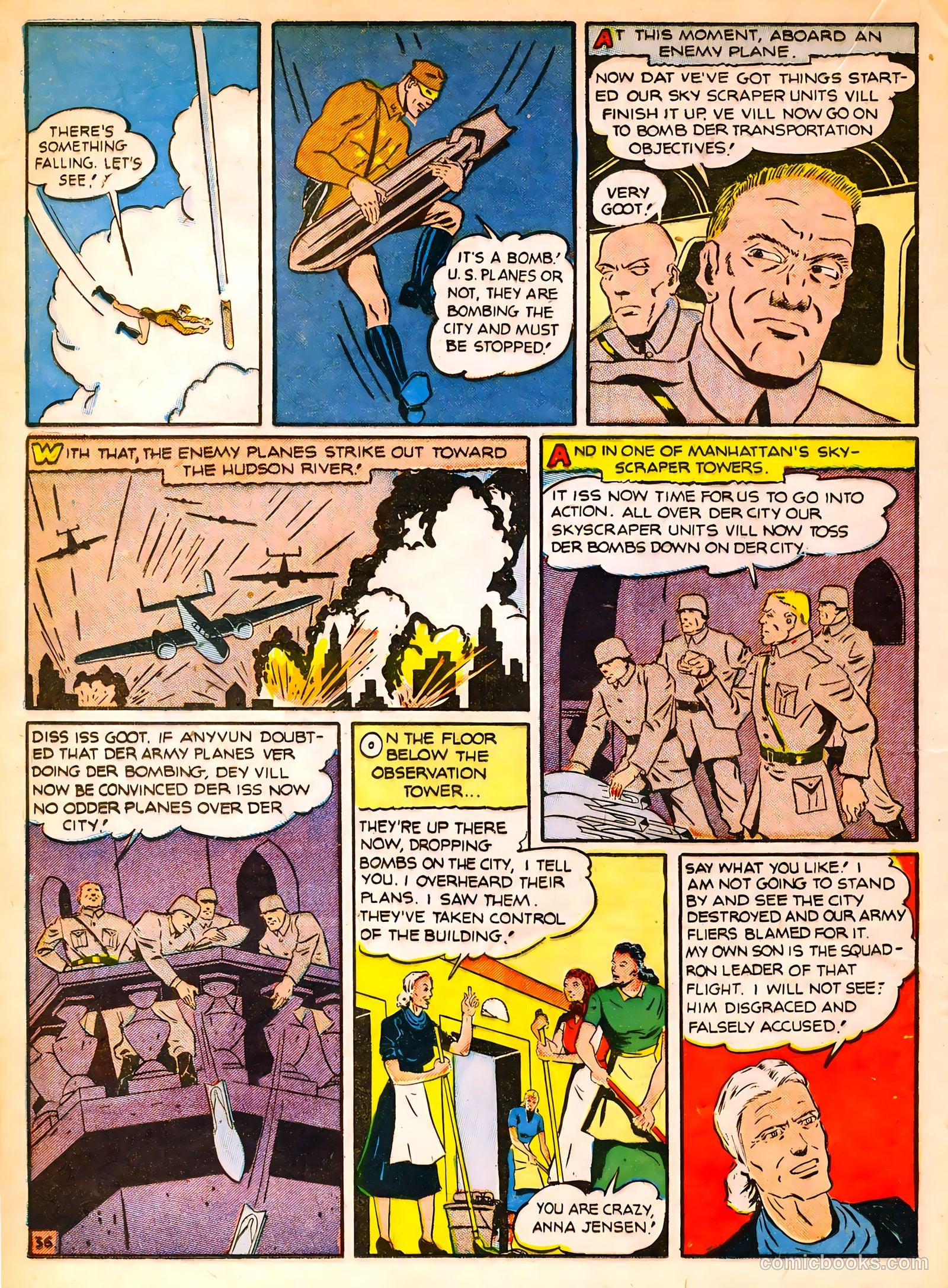 Our Flag Comics #2 (1941) — page 37 of 66