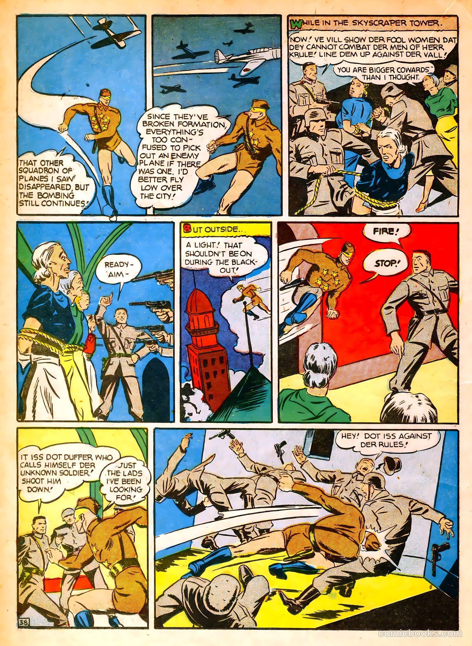 Our Flag Comics #2 (1941) — page 39 of 66