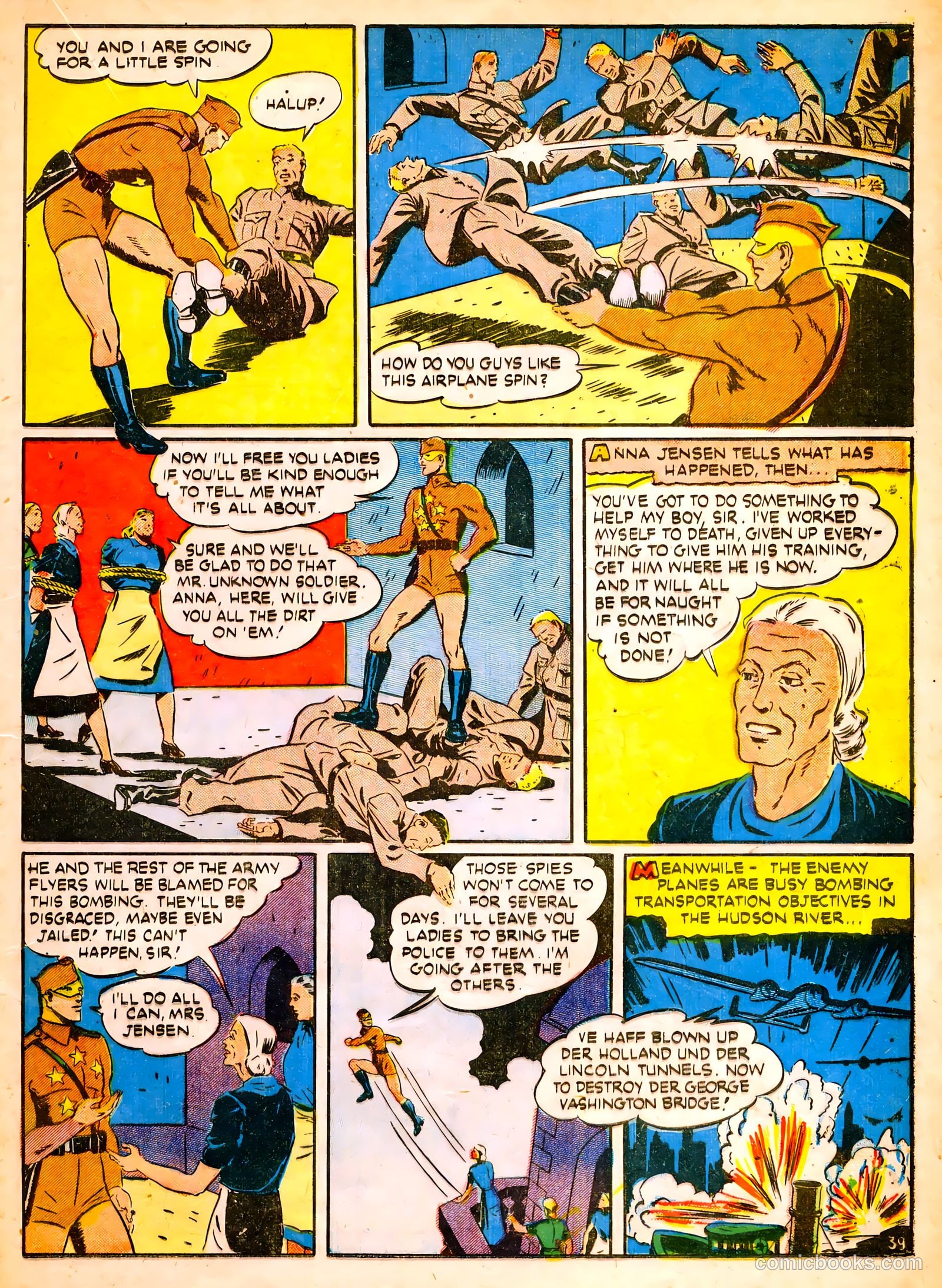 Our Flag Comics #2 (1941) — page 40 of 66