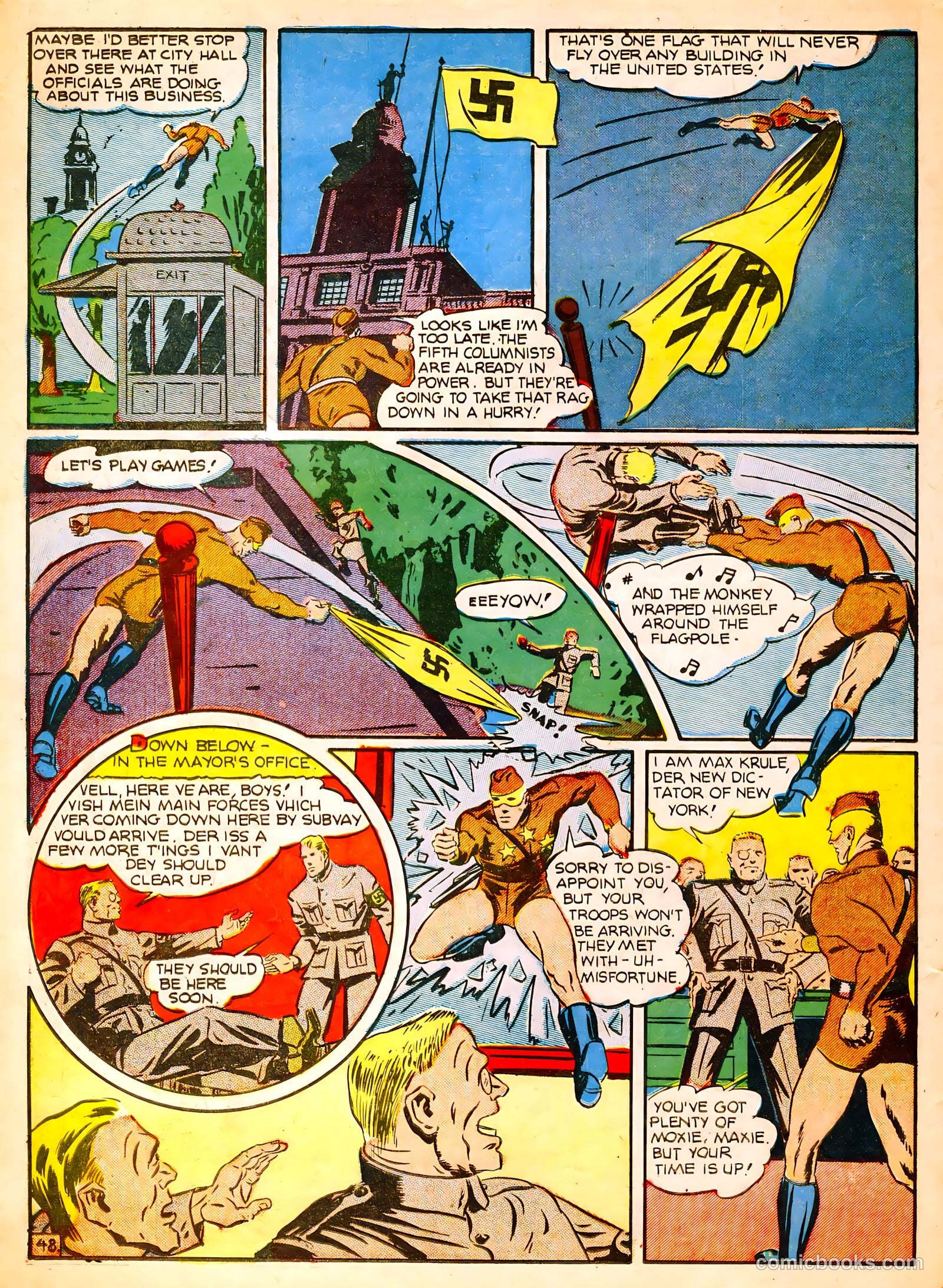 Our Flag Comics #2 (1941) — page 49 of 66