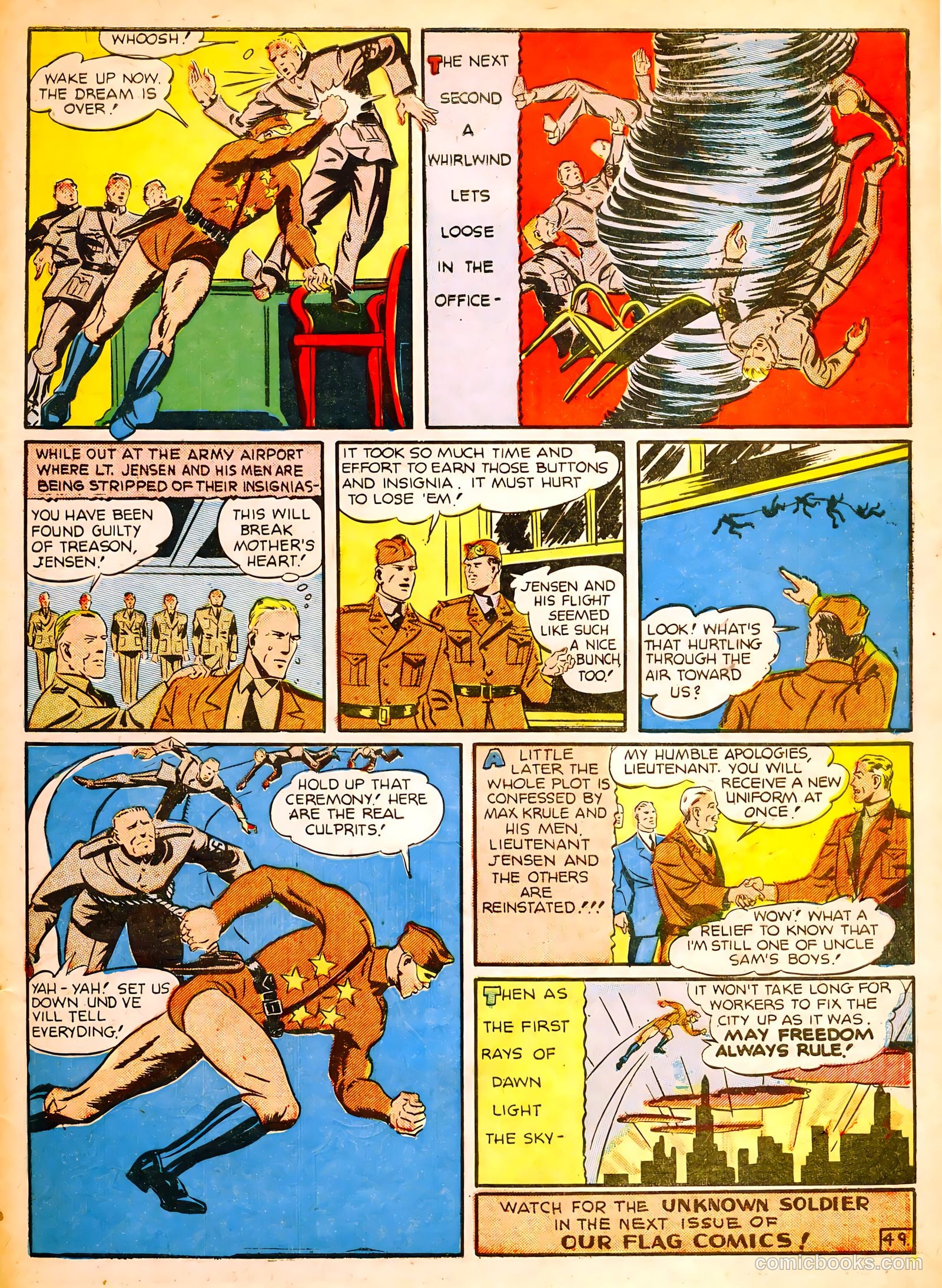 Our Flag Comics #2 (1941) — page 50 of 66