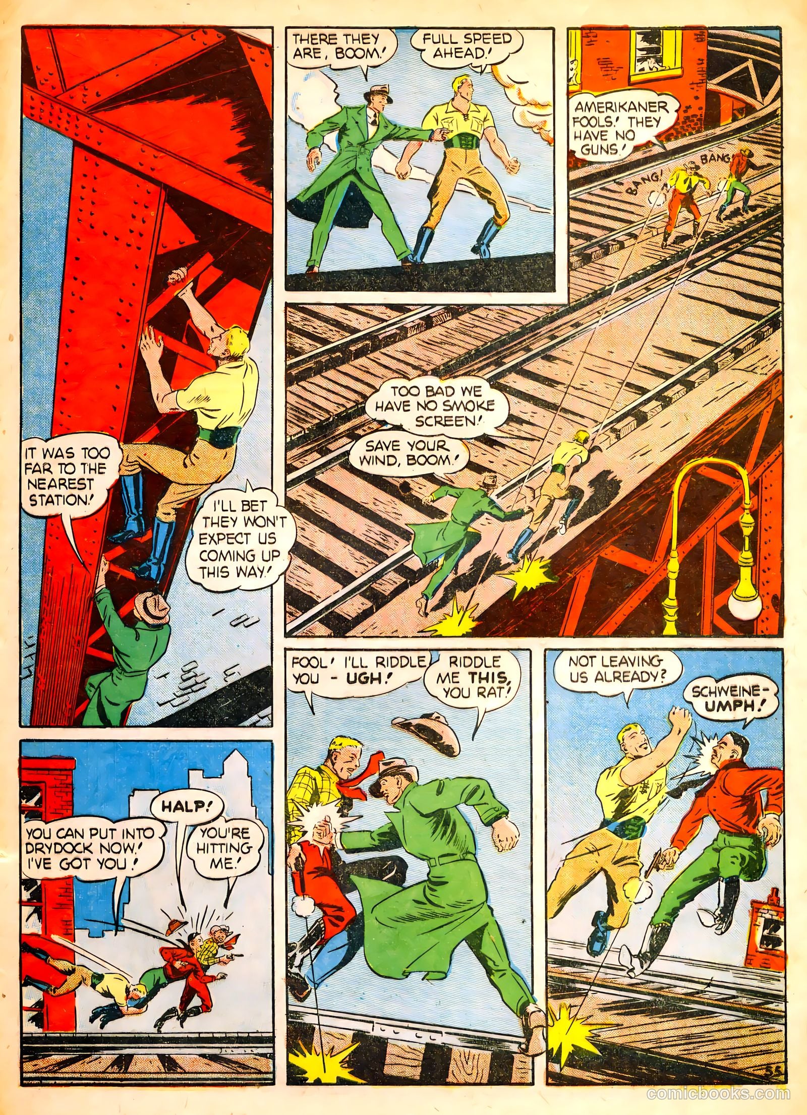 Our Flag Comics #2 (1941) — page 56 of 66