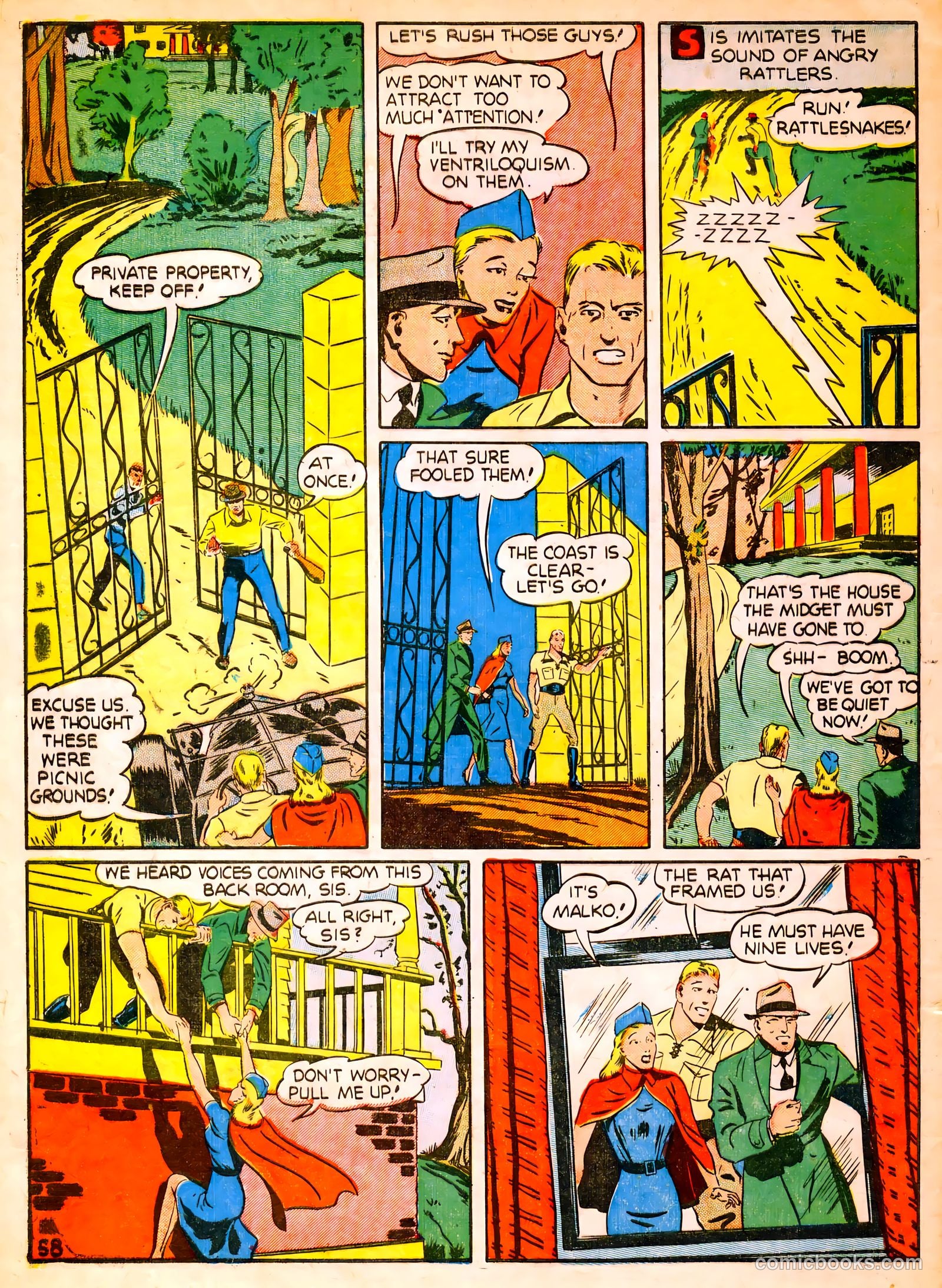 Our Flag Comics #2 (1941) — page 59 of 66