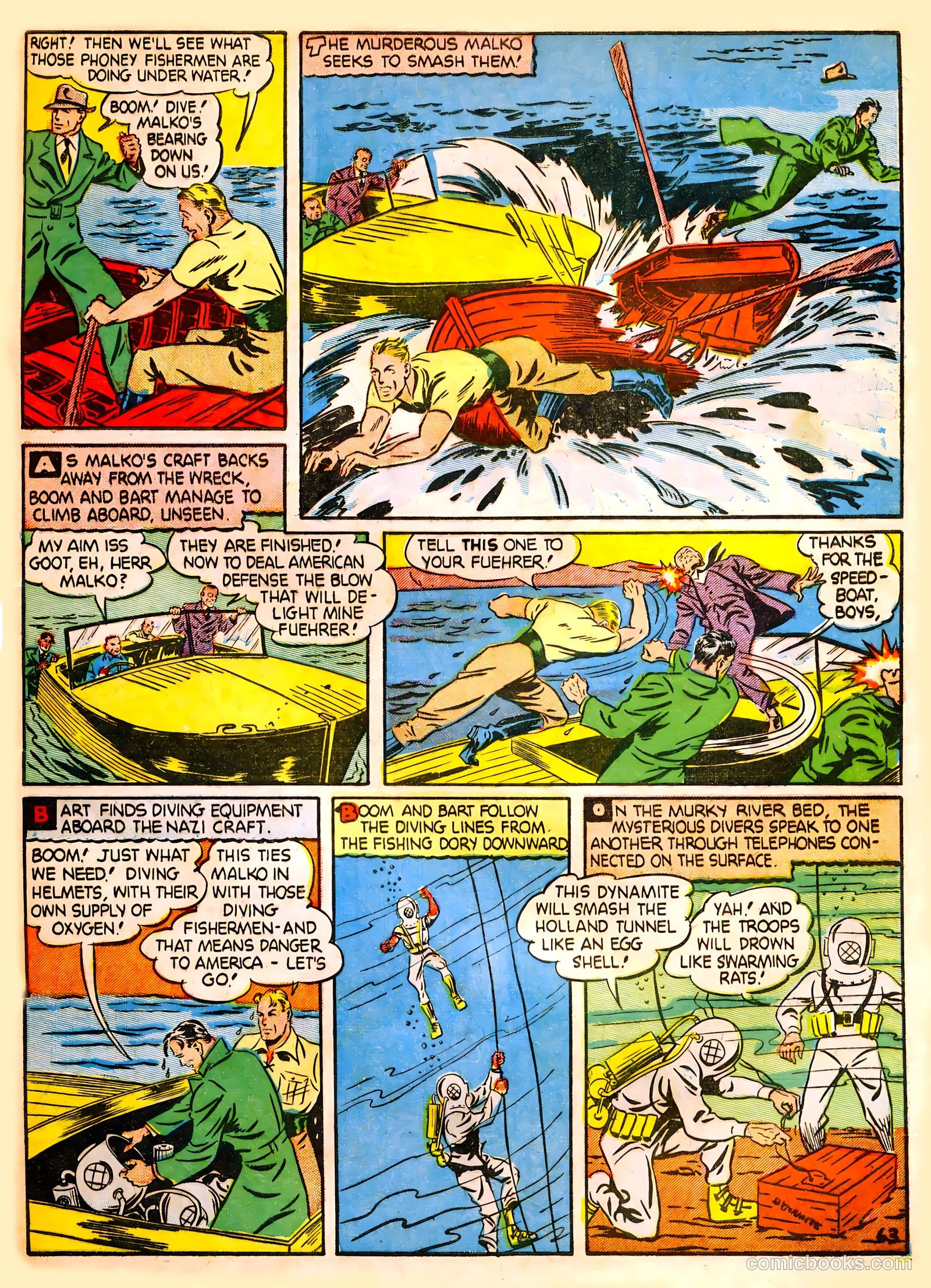 Our Flag Comics #2 (1941) — page 64 of 66