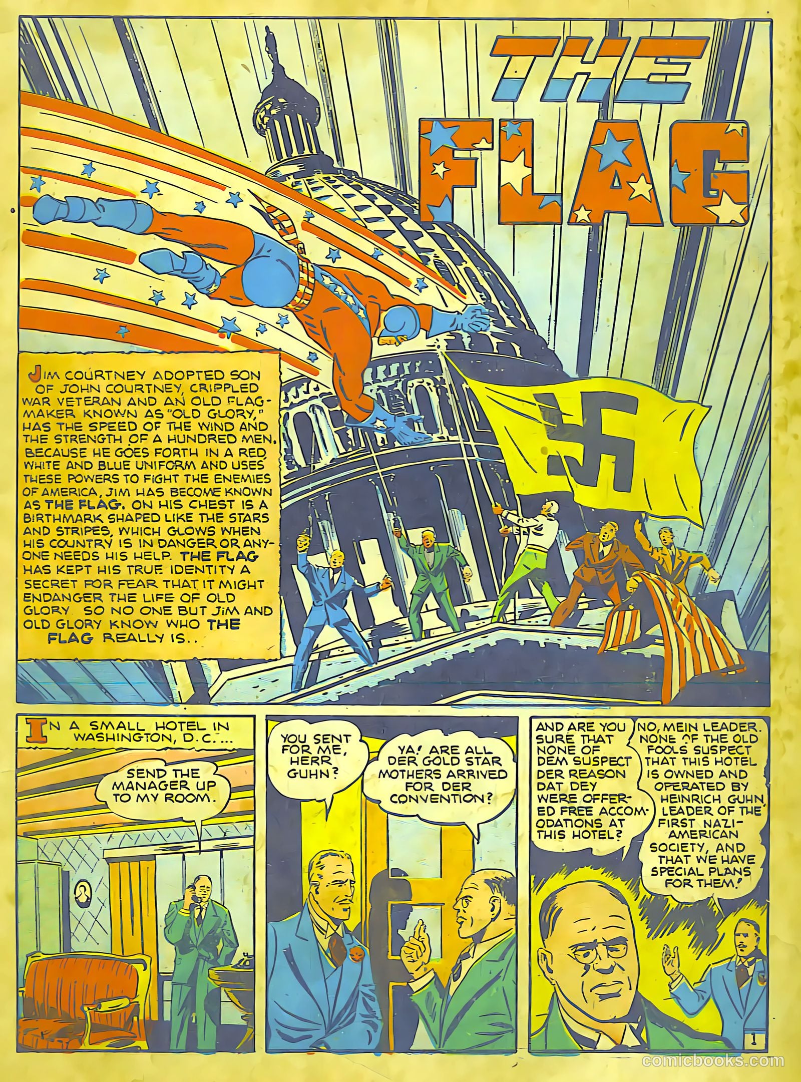 Our Flag Comics #3 (1941) — page 2 of 66