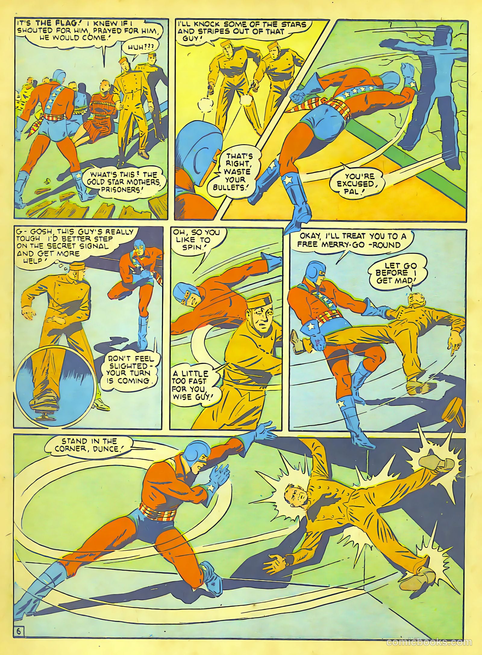 Our Flag Comics #3 (1941) — page 7 of 66