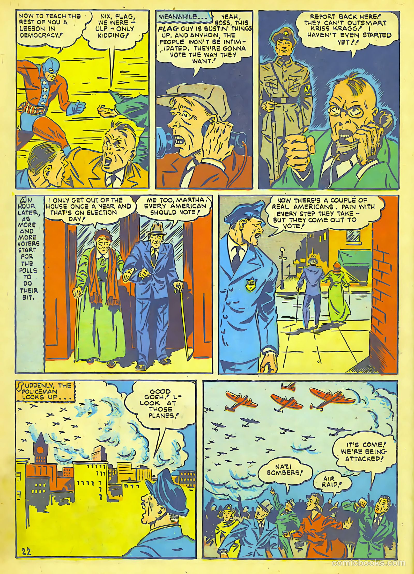 Our Flag Comics #3 (1941) — page 23 of 66