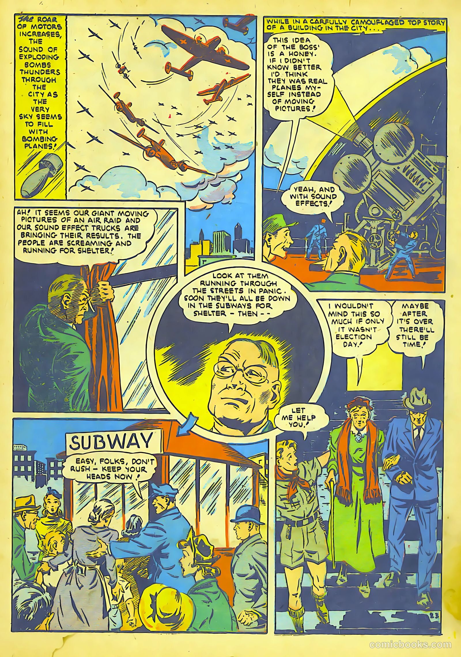 Our Flag Comics #3 (1941) — page 24 of 66