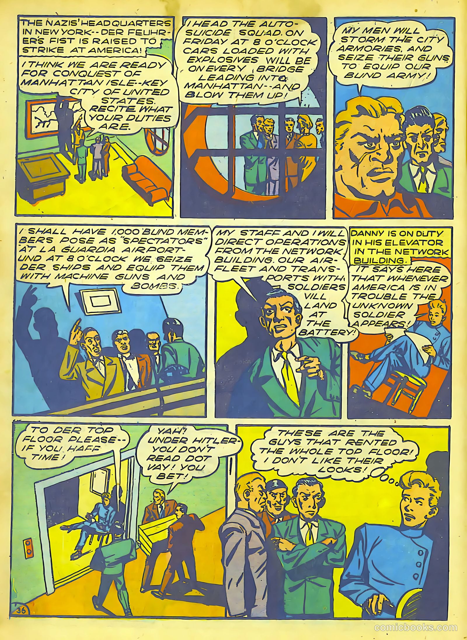 Our Flag Comics #3 (1941) — page 37 of 66