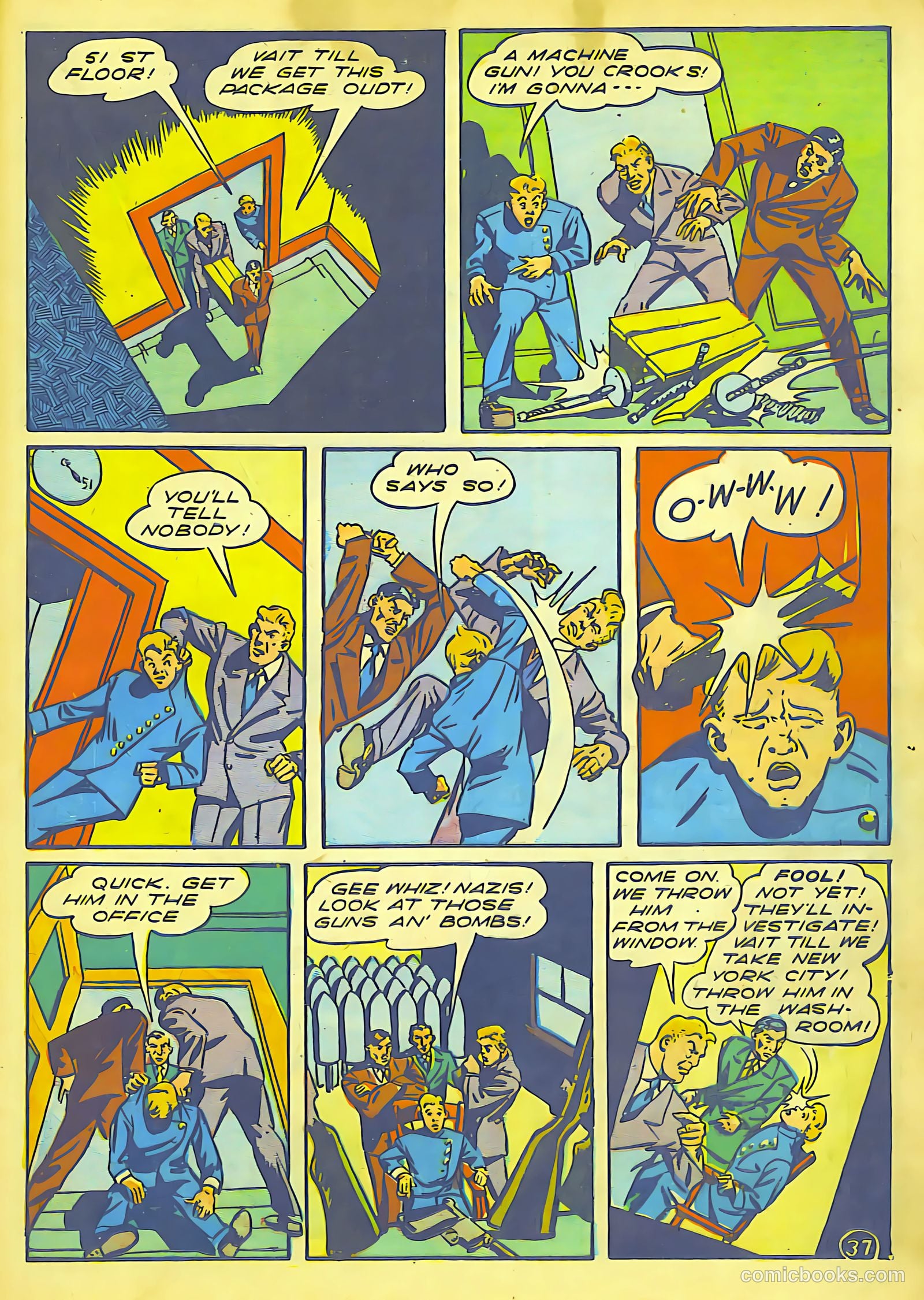 Our Flag Comics #3 (1941) — page 38 of 66