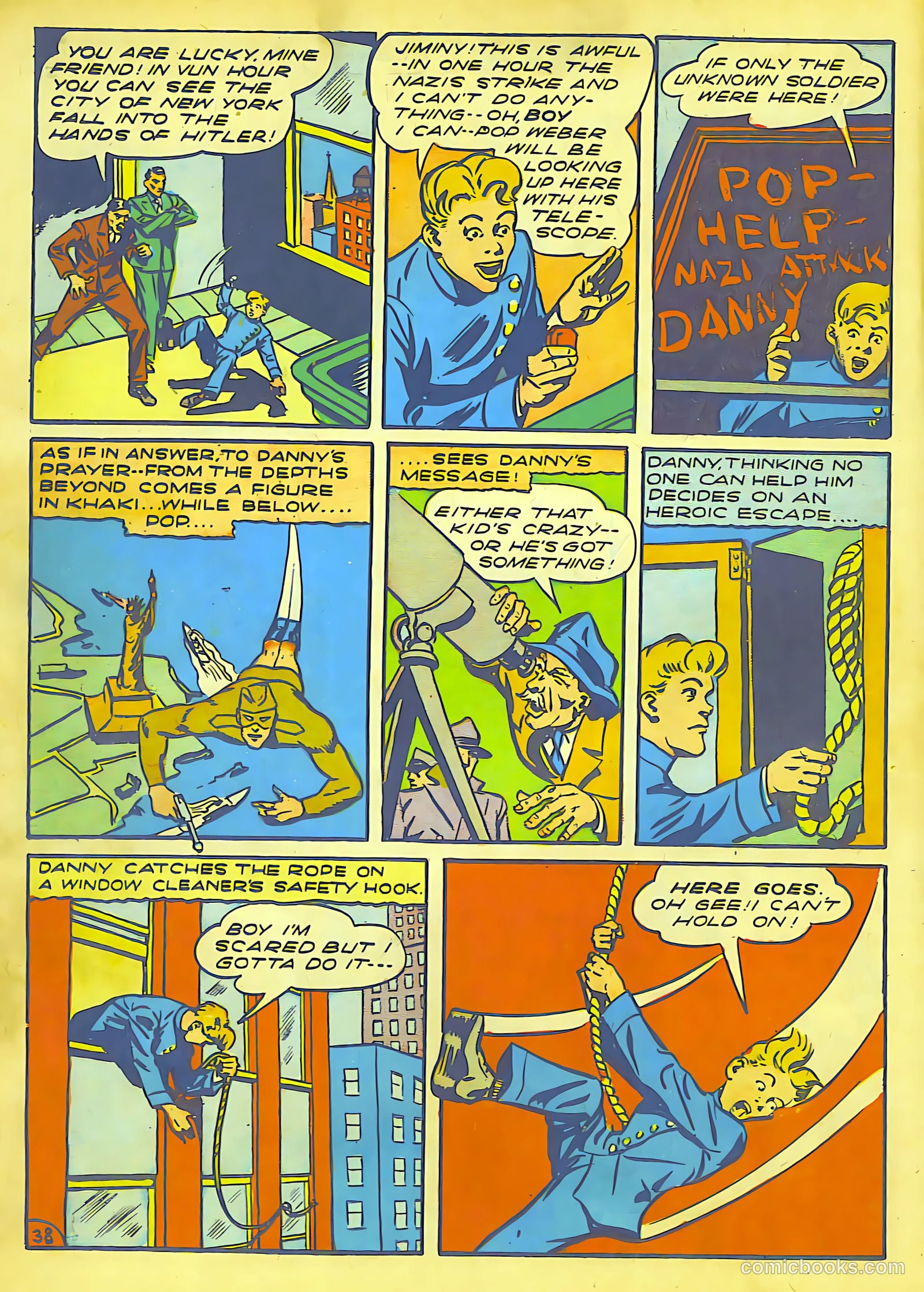 Our Flag Comics #3 (1941) — page 39 of 66