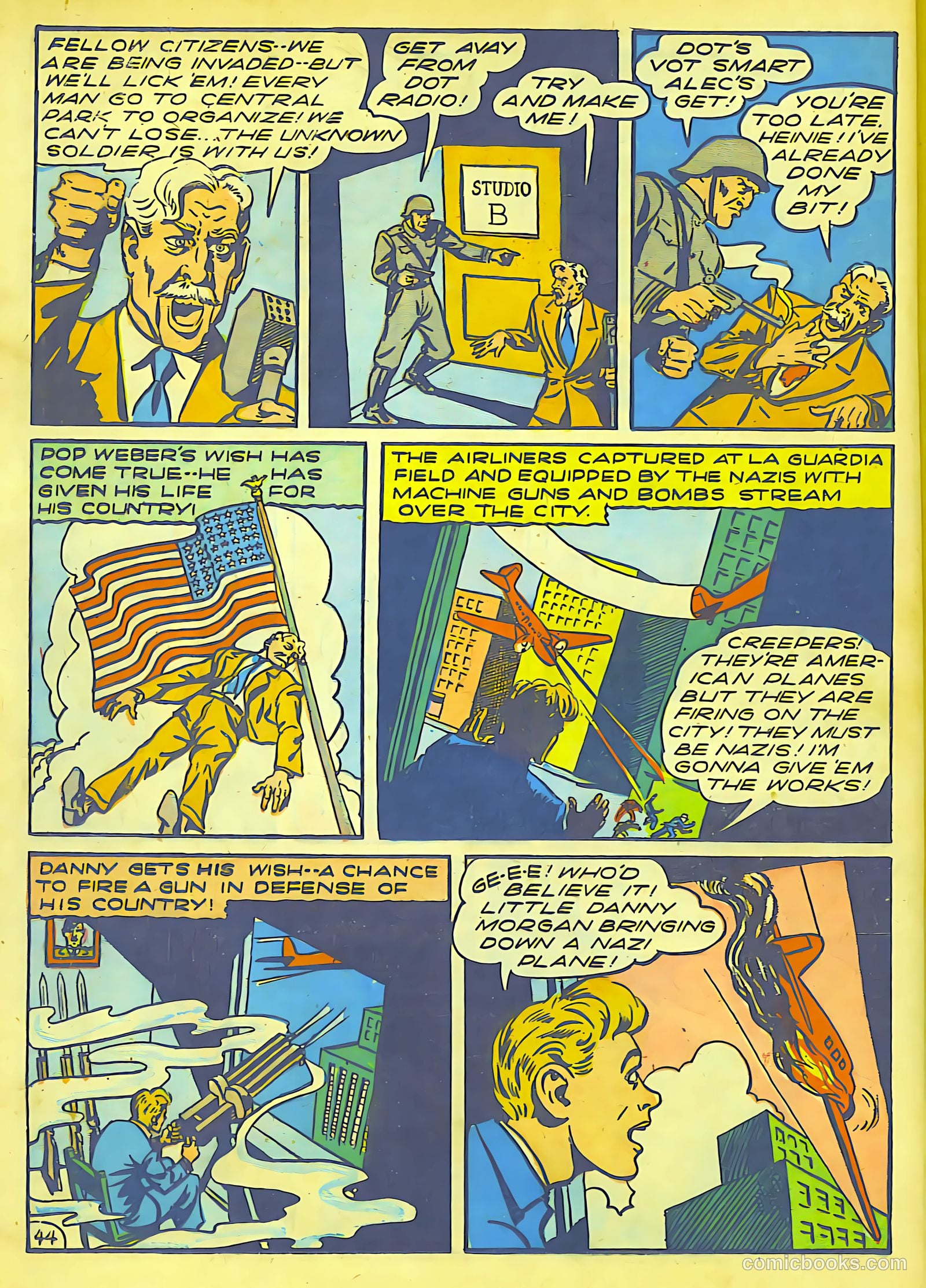 Our Flag Comics #3 (1941) — page 45 of 66