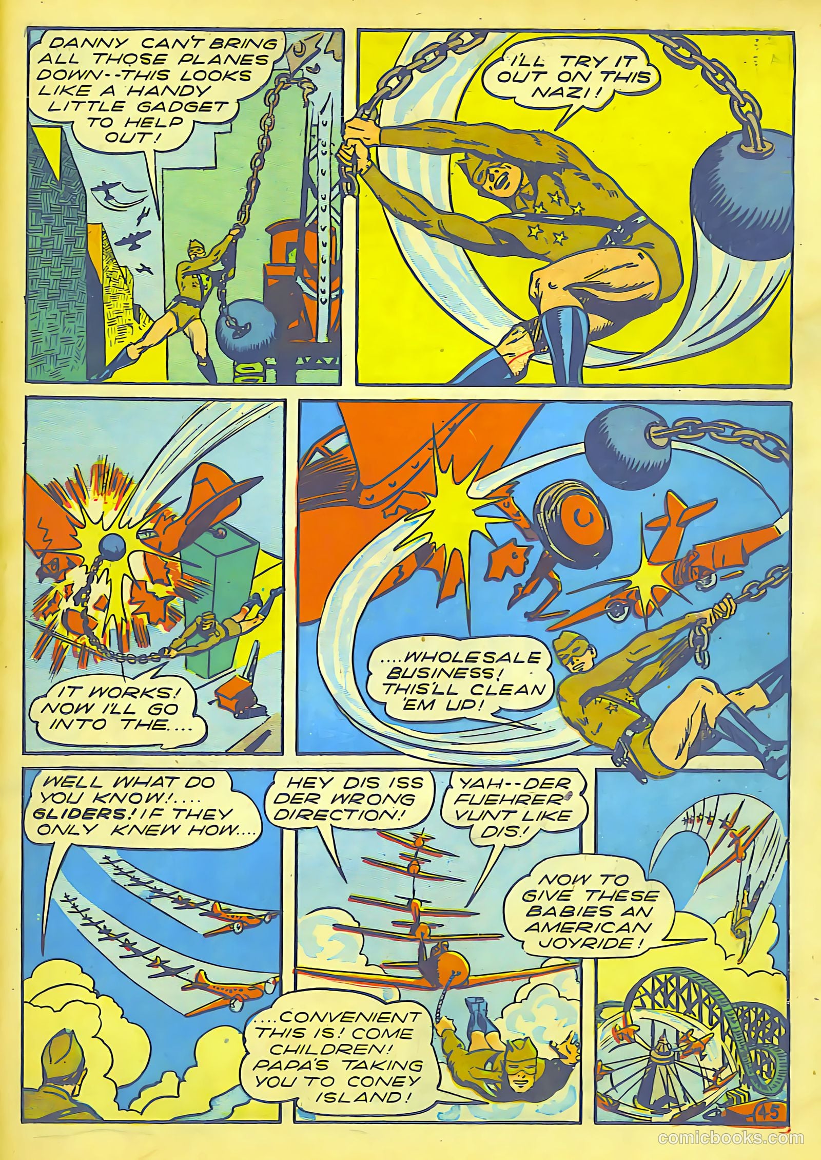 Our Flag Comics #3 (1941) — page 46 of 66