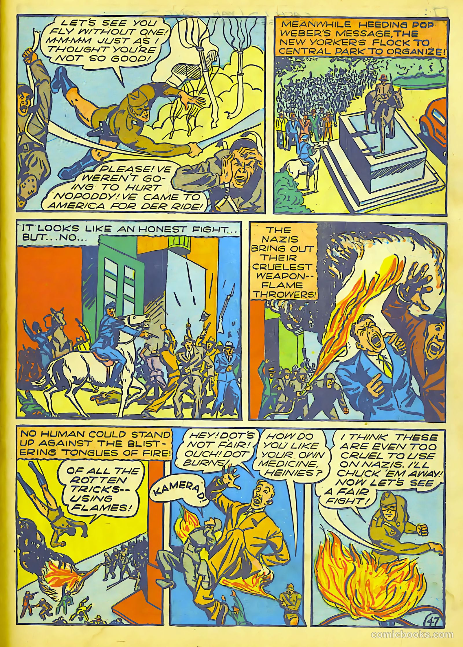Our Flag Comics #3 (1941) — page 48 of 66