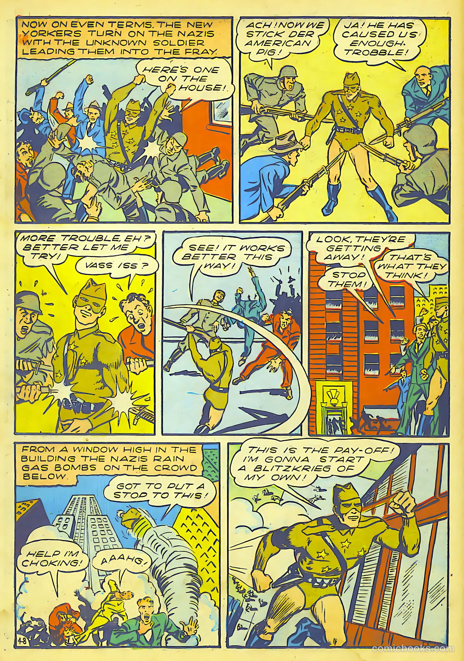 Our Flag Comics #3 (1941) — page 49 of 66
