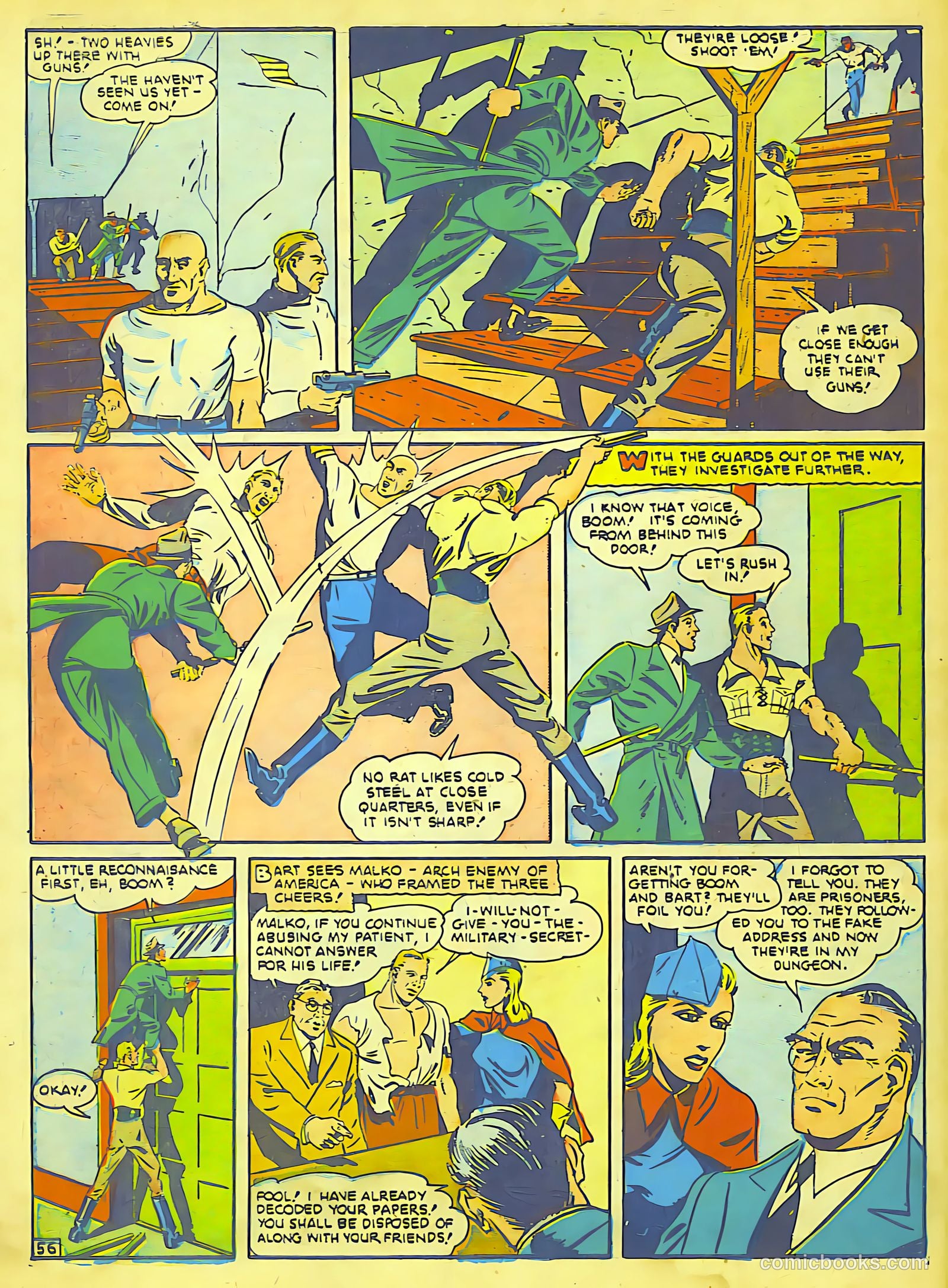 Our Flag Comics #3 (1941) — page 57 of 66