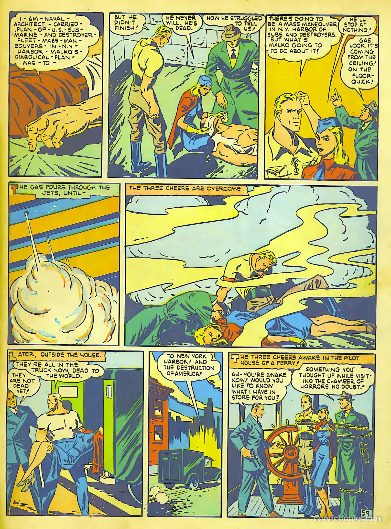 Our Flag Comics #3 (1941) — page 60 of 66
