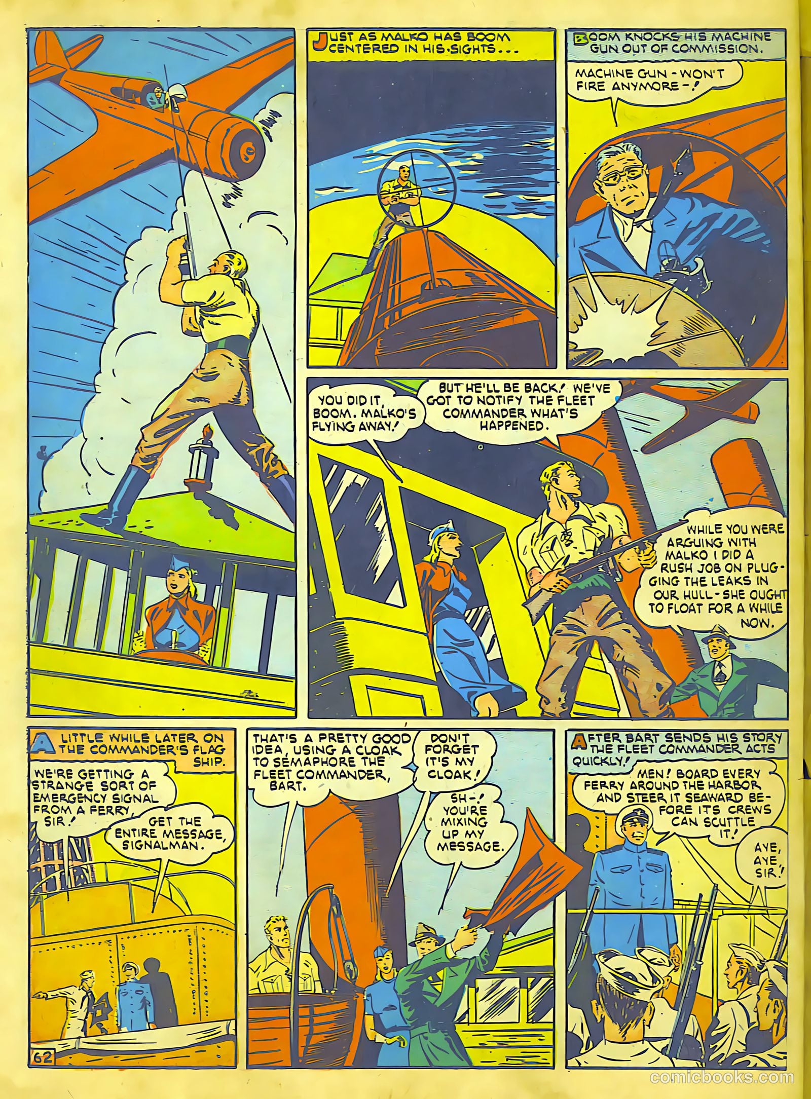 Our Flag Comics #3 (1941) — page 63 of 66
