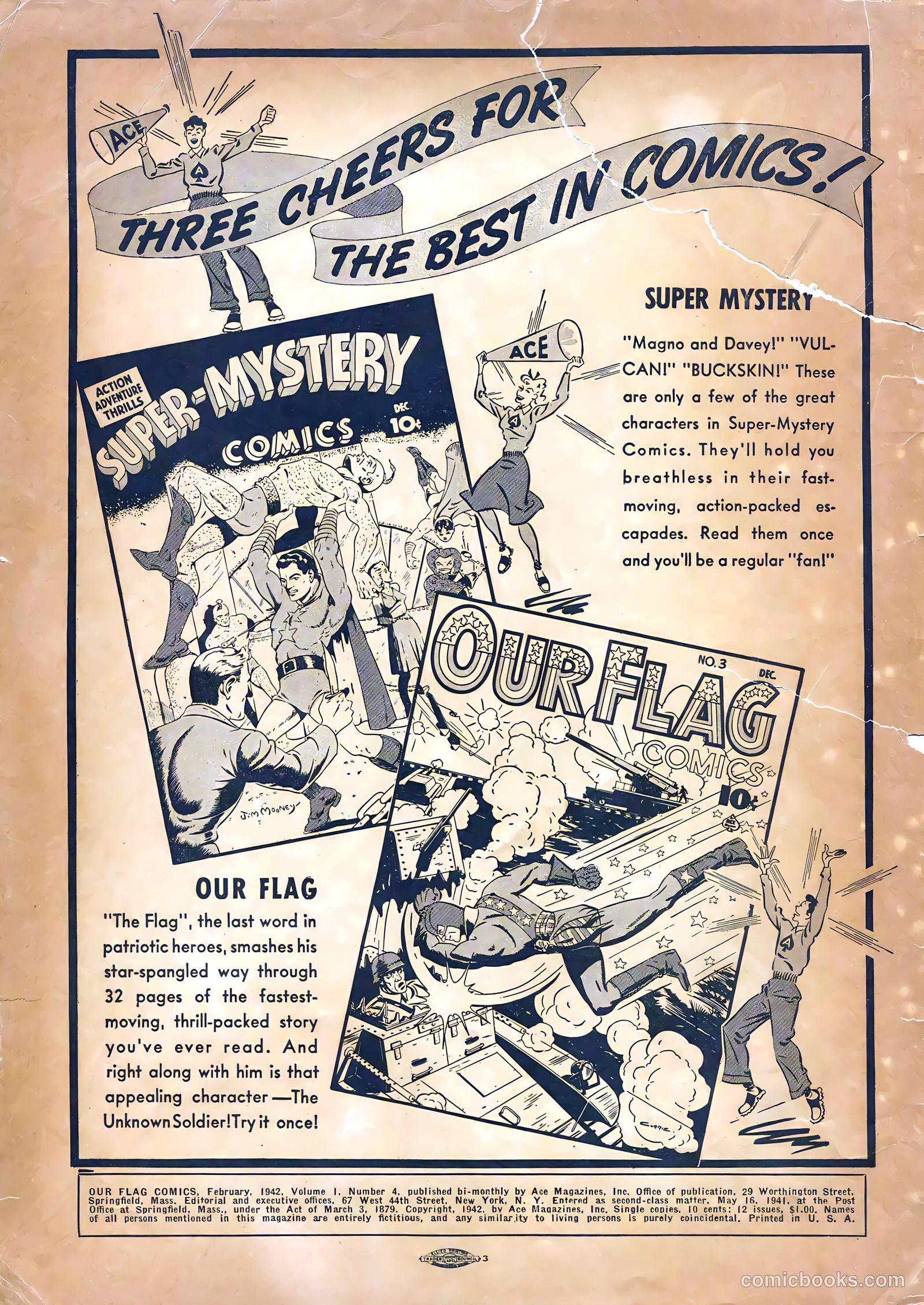Our Flag Comics #4 (1942) — page 2 of 68