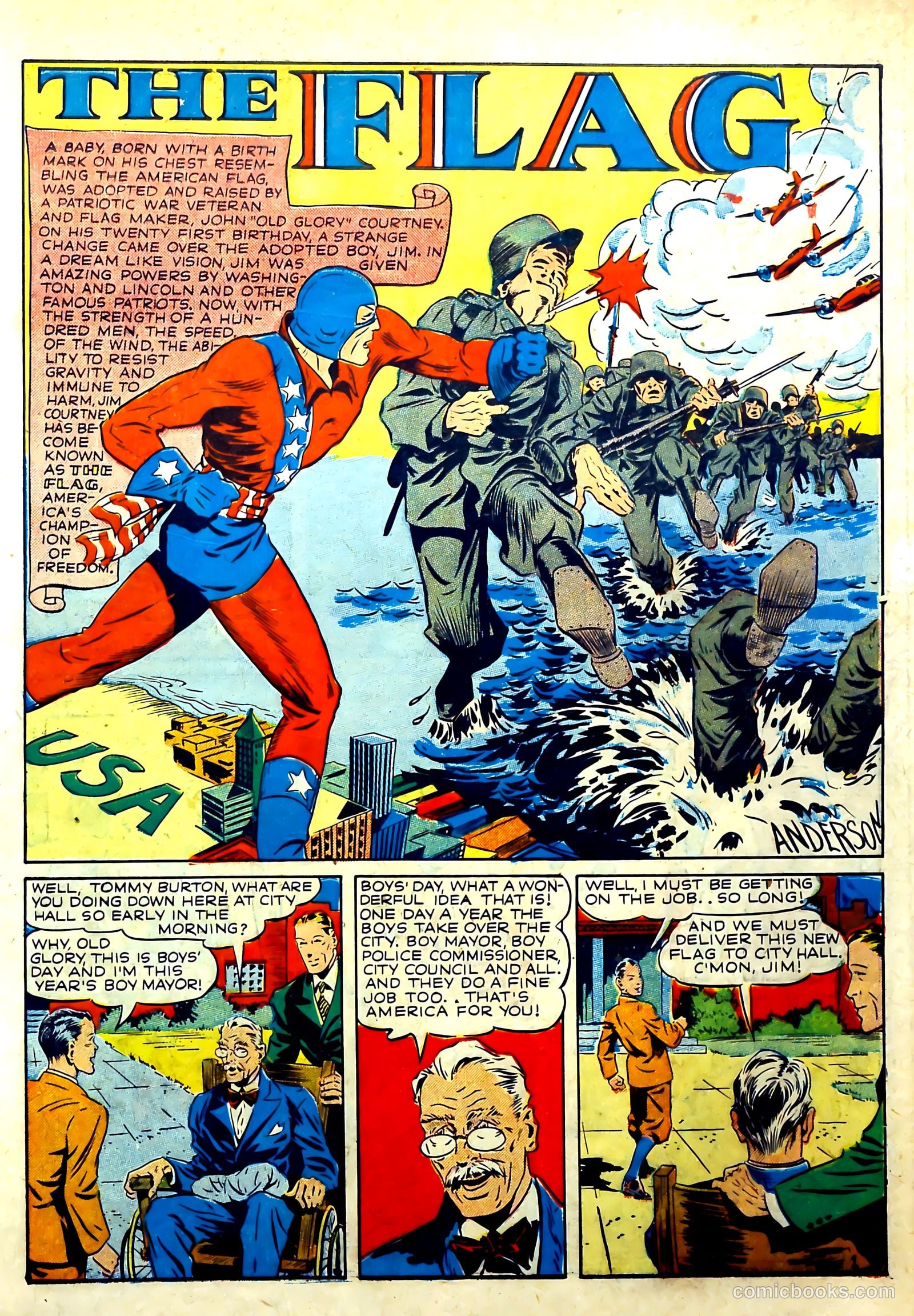 Our Flag Comics #4 (1942) — page 3 of 68