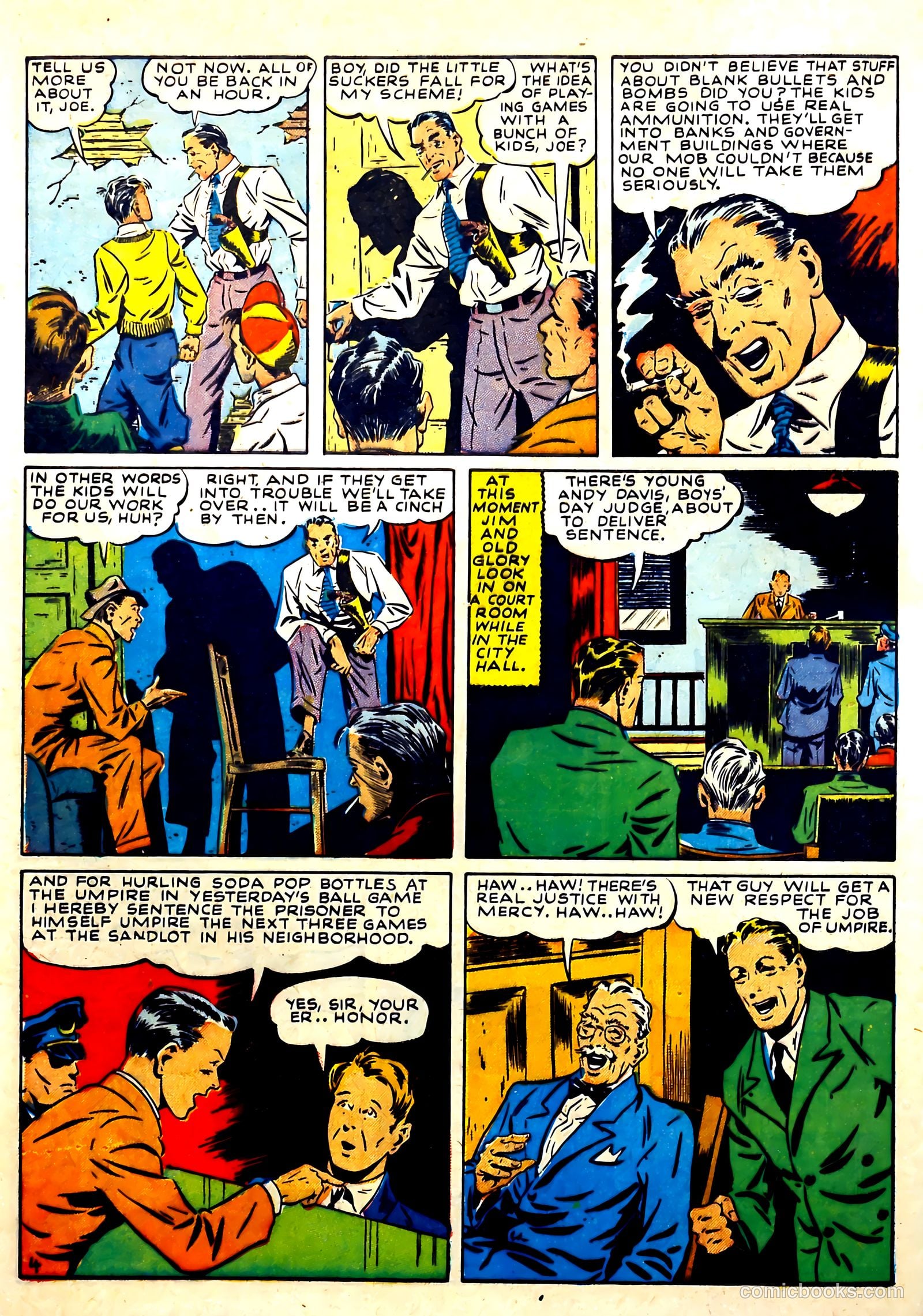 Our Flag Comics #4 (1942) — page 6 of 68