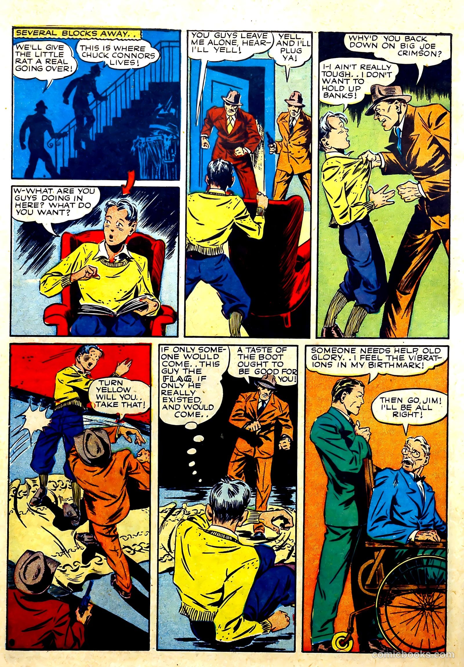 Our Flag Comics #4 (1942) — page 8 of 68