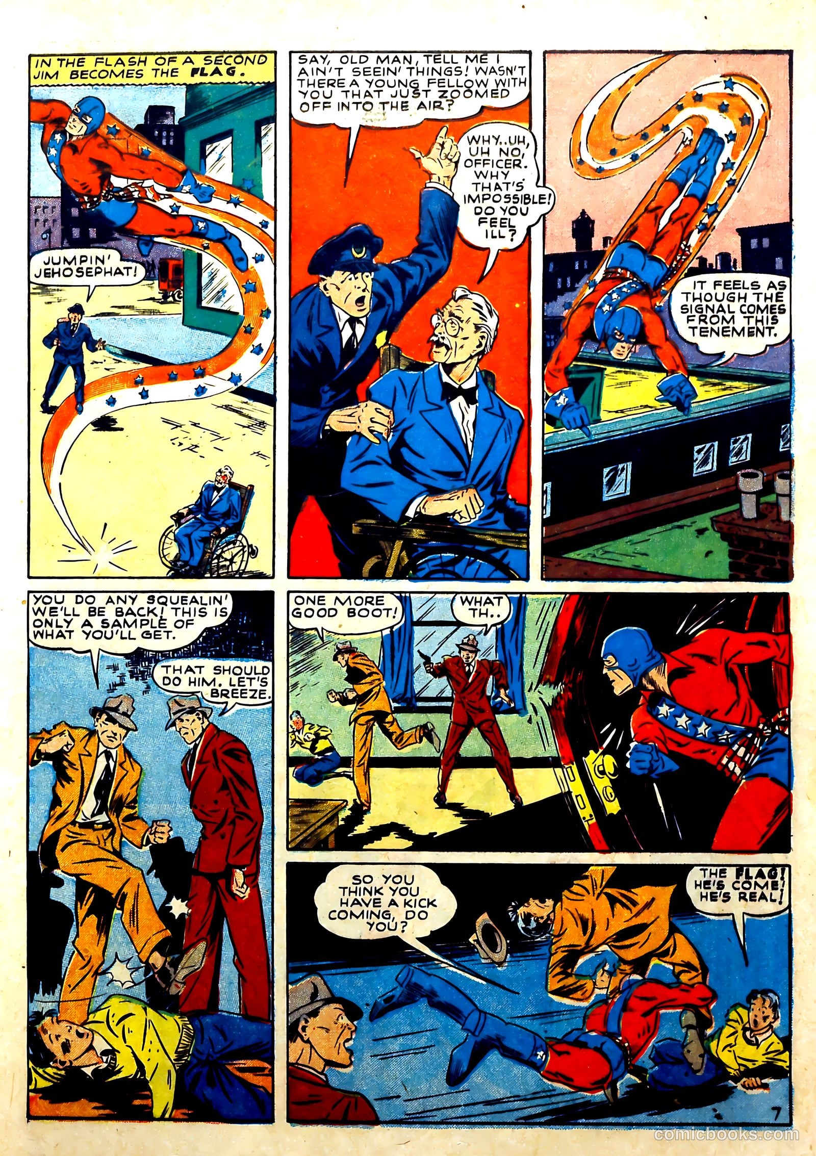 Our Flag Comics #4 (1942) — page 9 of 68