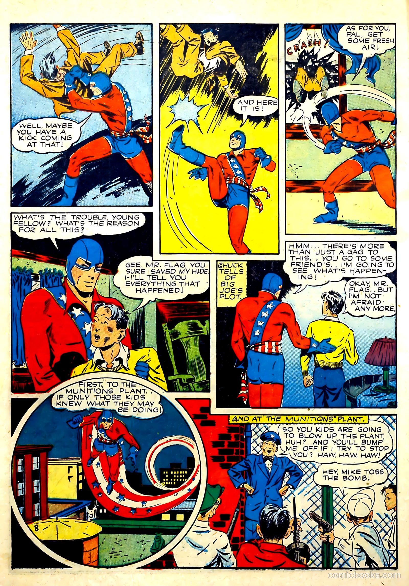 Our Flag Comics #4 (1942) — page 10 of 68