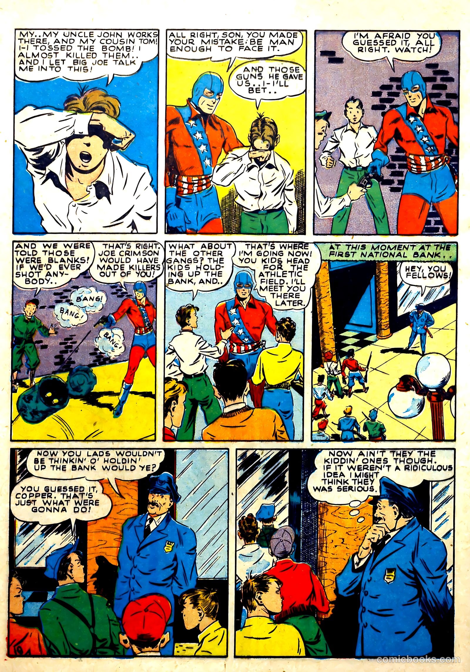 Our Flag Comics #4 (1942) — page 12 of 68