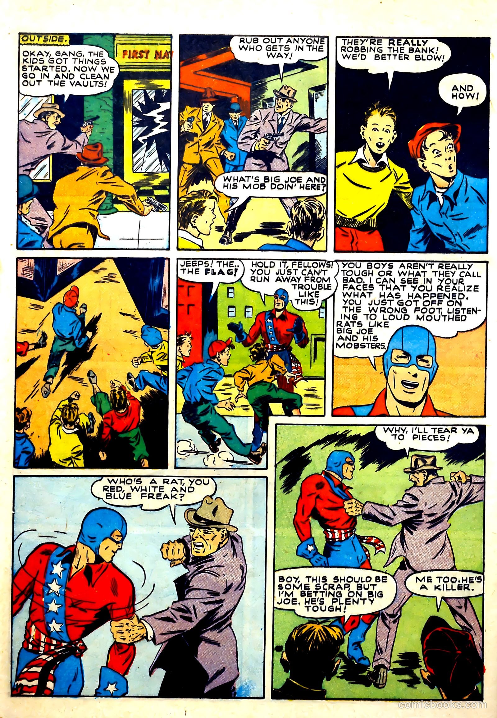 Our Flag Comics #4 (1942) — page 14 of 68