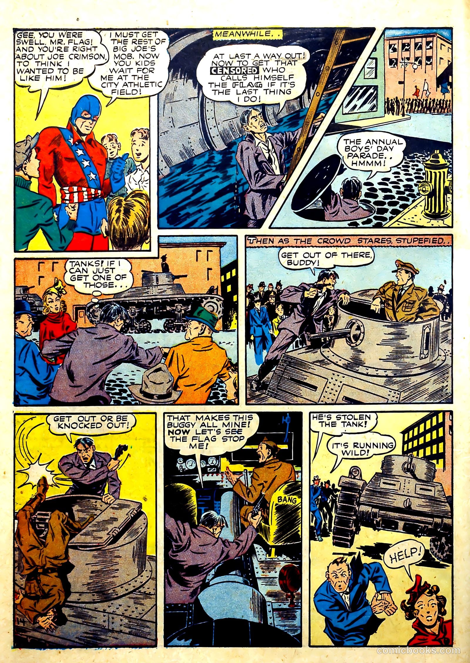 Our Flag Comics #4 (1942) — page 16 of 68