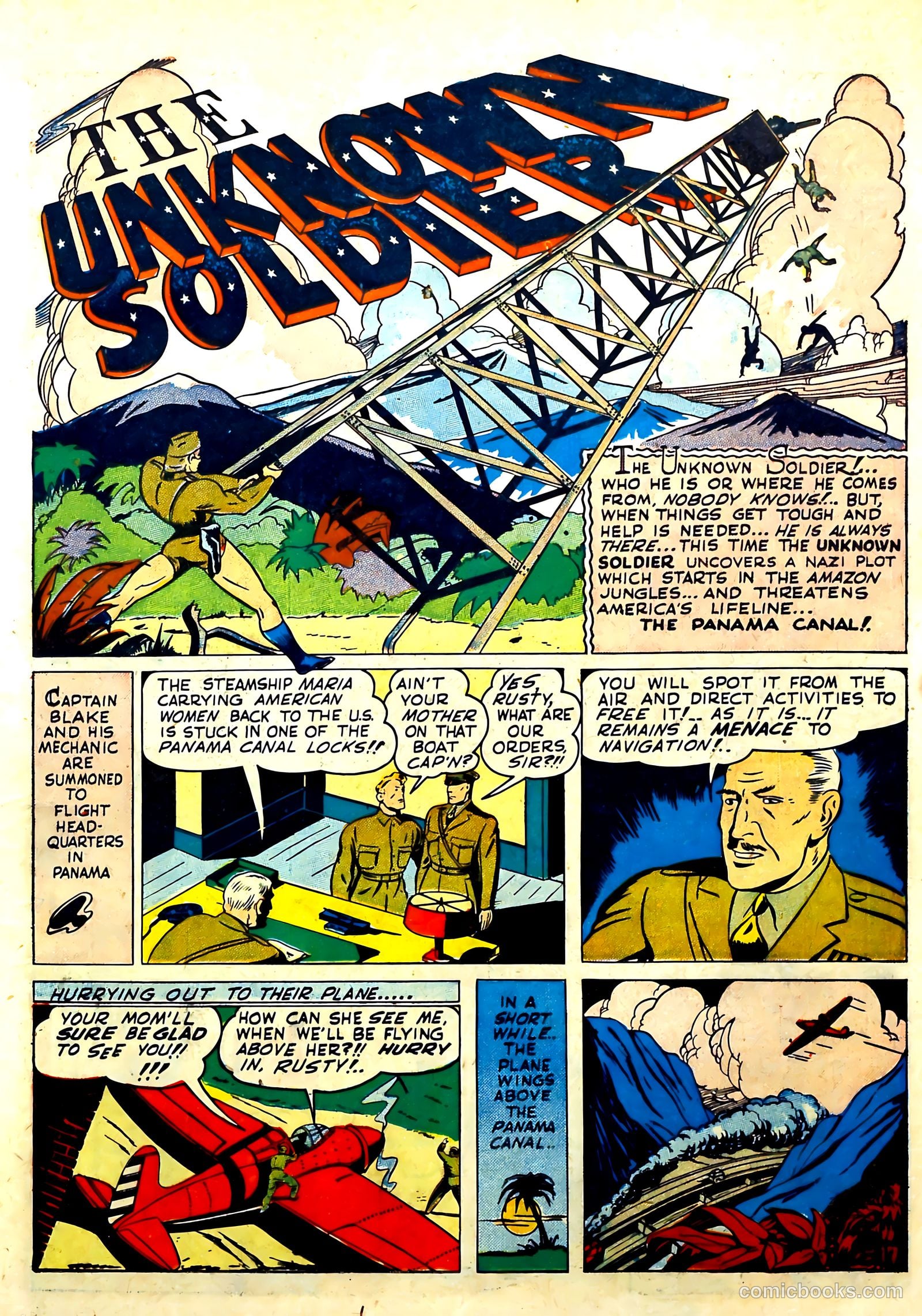 Our Flag Comics #4 (1942) — page 19 of 68