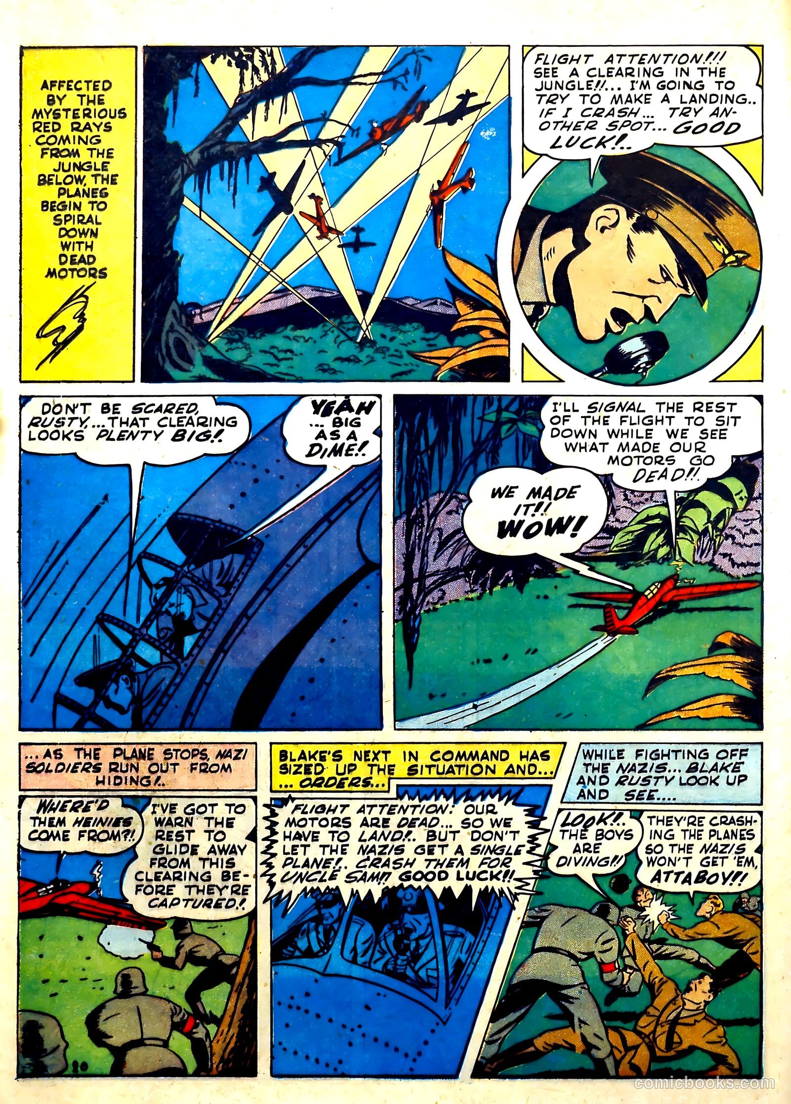 Our Flag Comics #4 (1942) — page 22 of 68