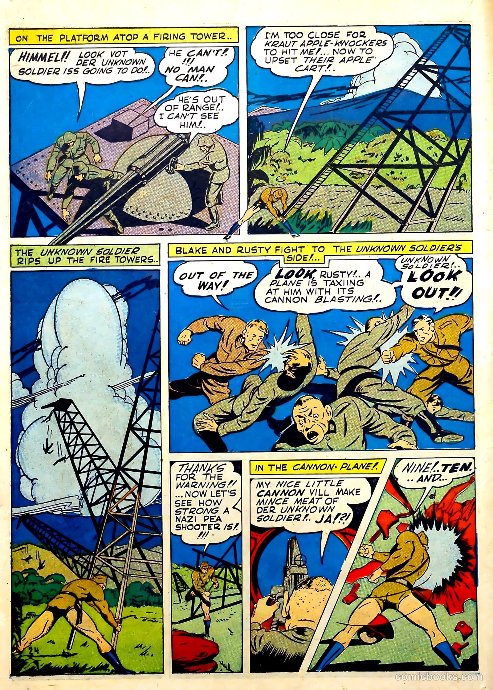 Our Flag Comics #4 (1942) — page 26 of 68