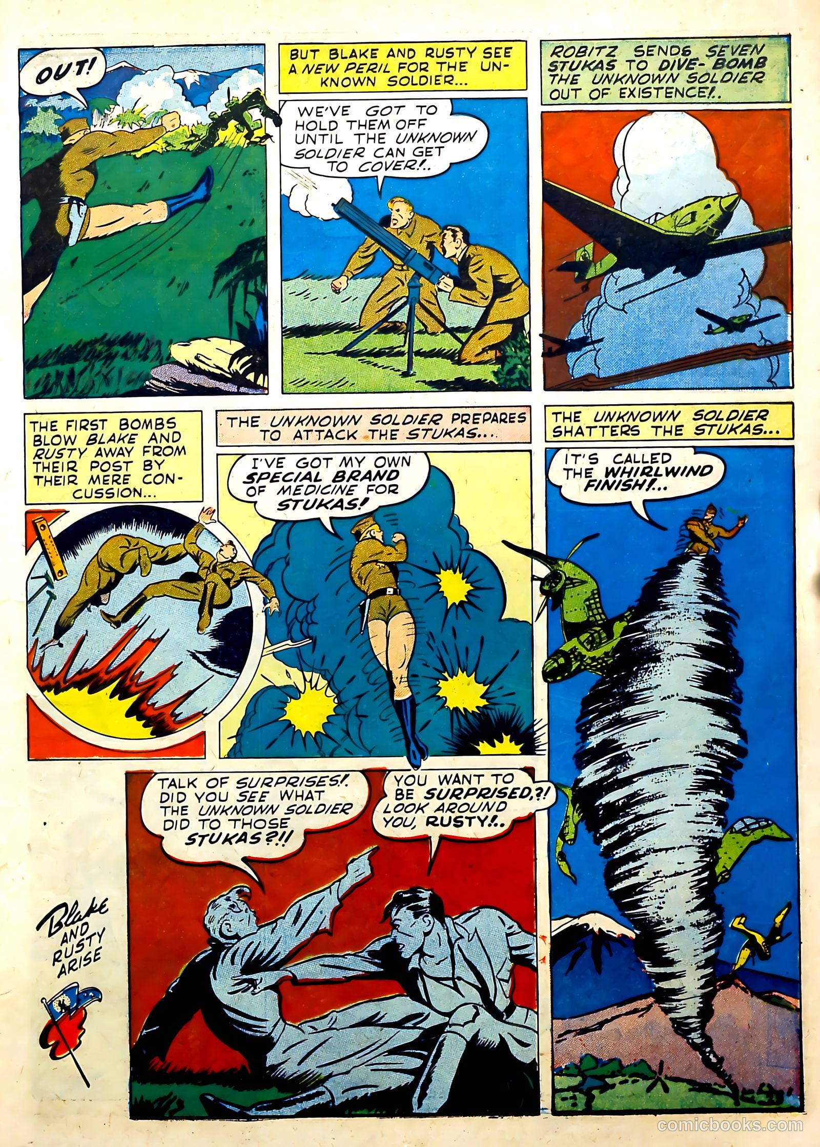 Our Flag Comics #4 (1942) — page 27 of 68